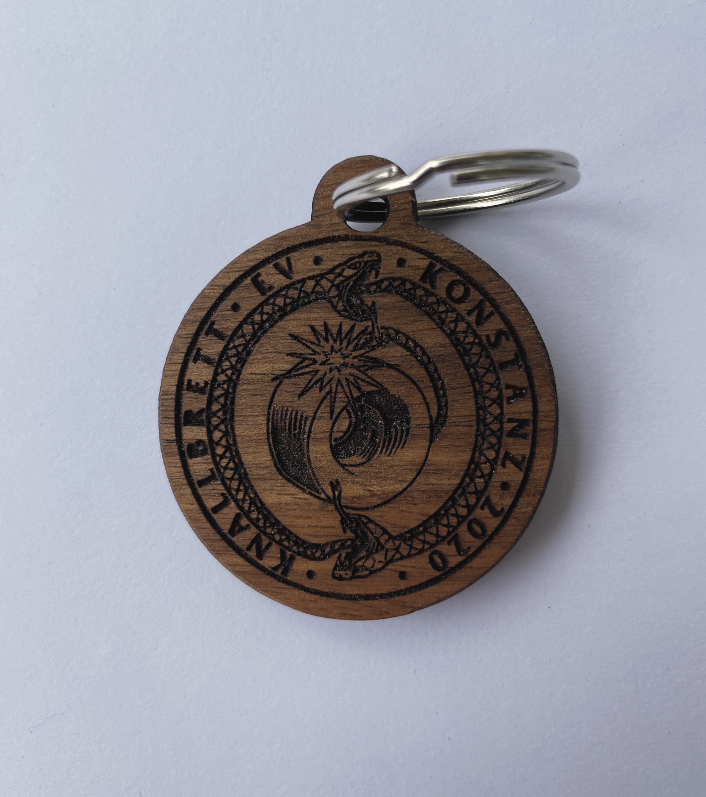 Schlüsselanhänger Knallbrett LOGO