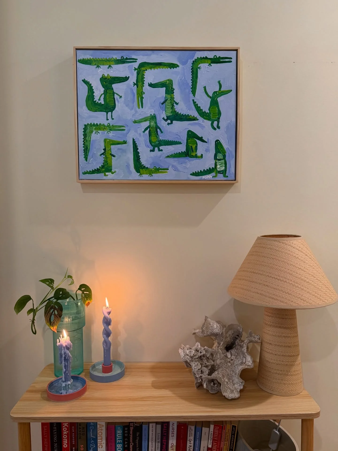 A collection of crocs
Sold X