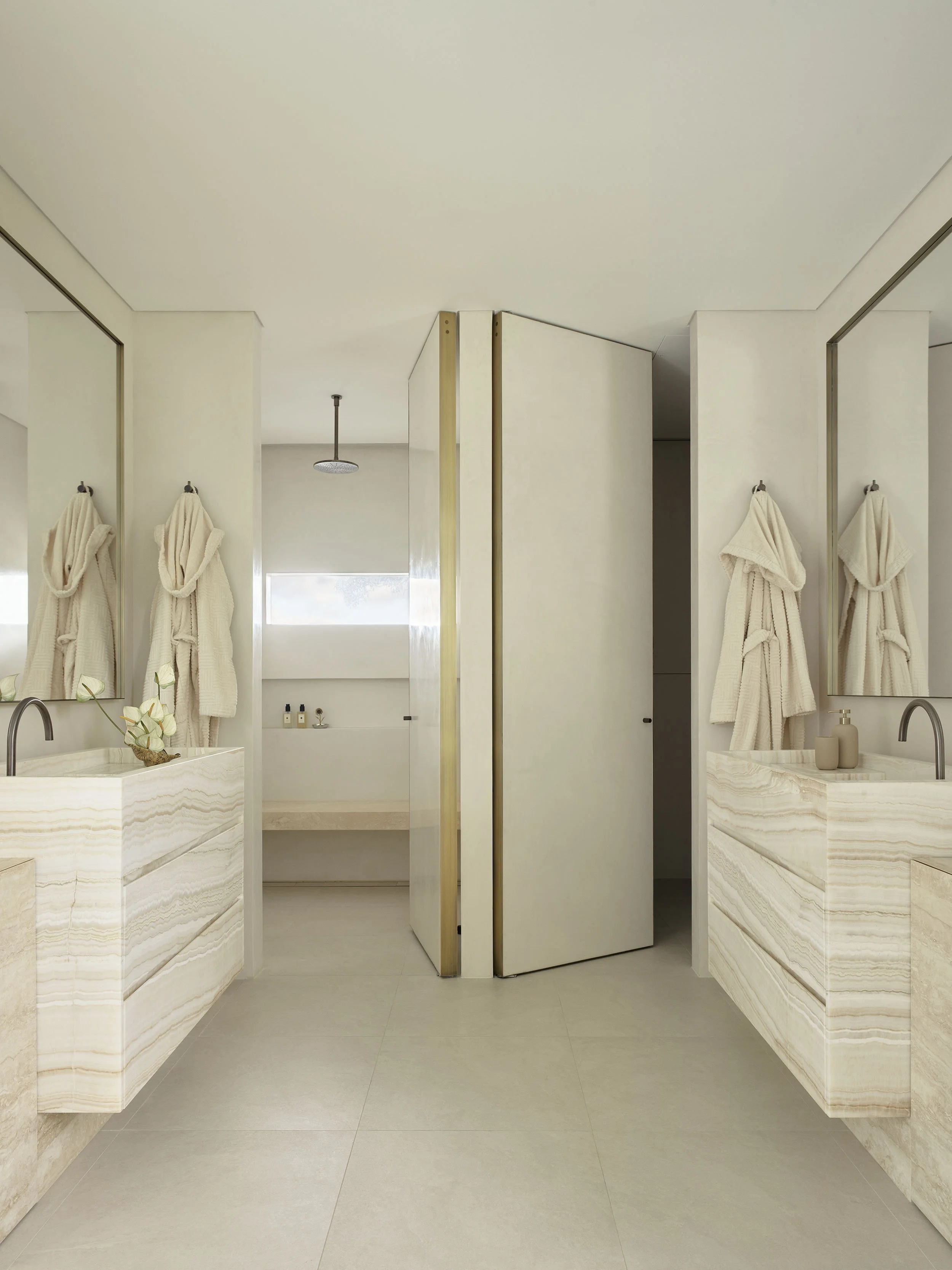 Ensuite shower, Boronia Road, Bellevue Hill