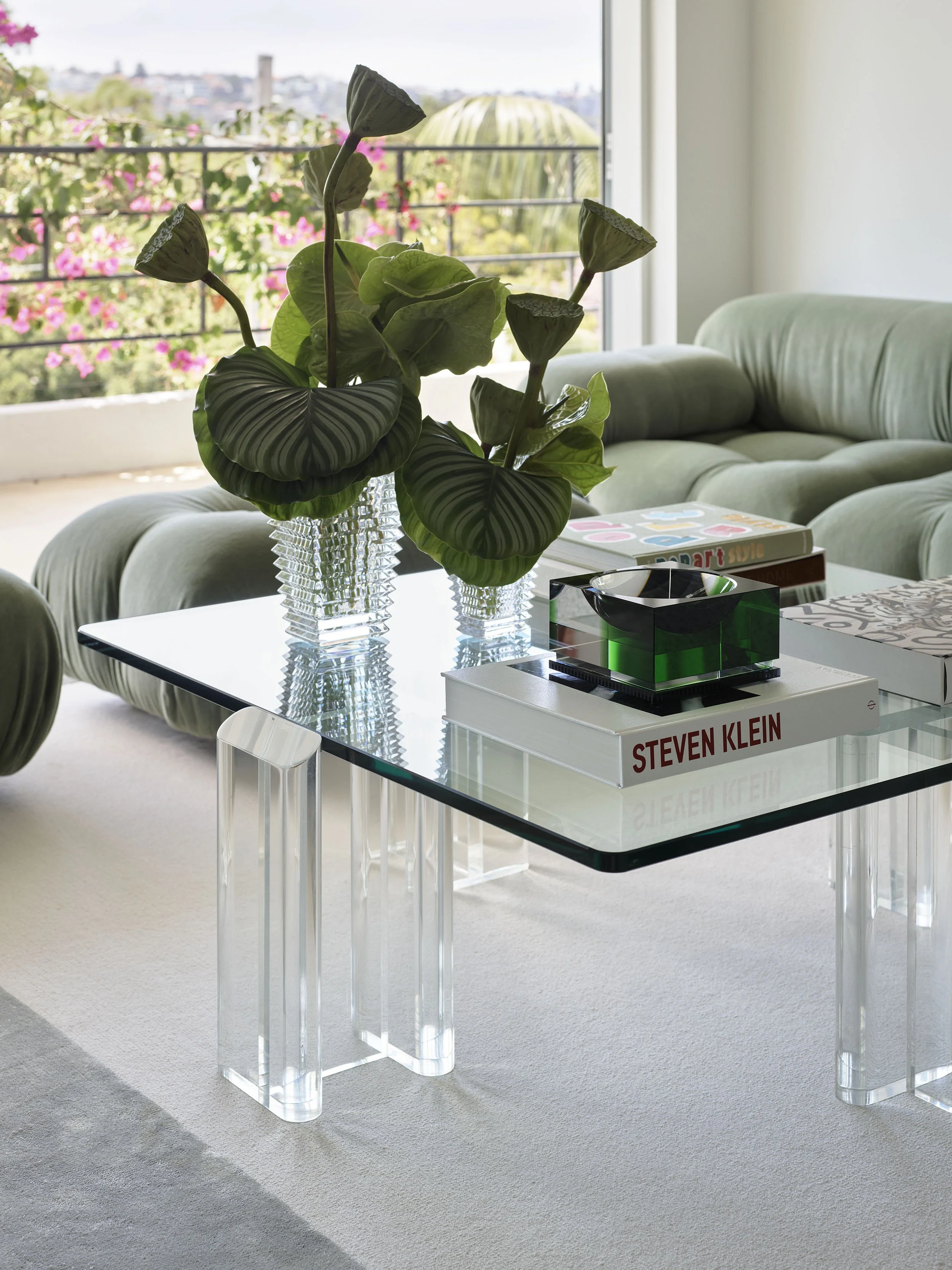Coffee table styling, Boronia Road, Bellevue Hill