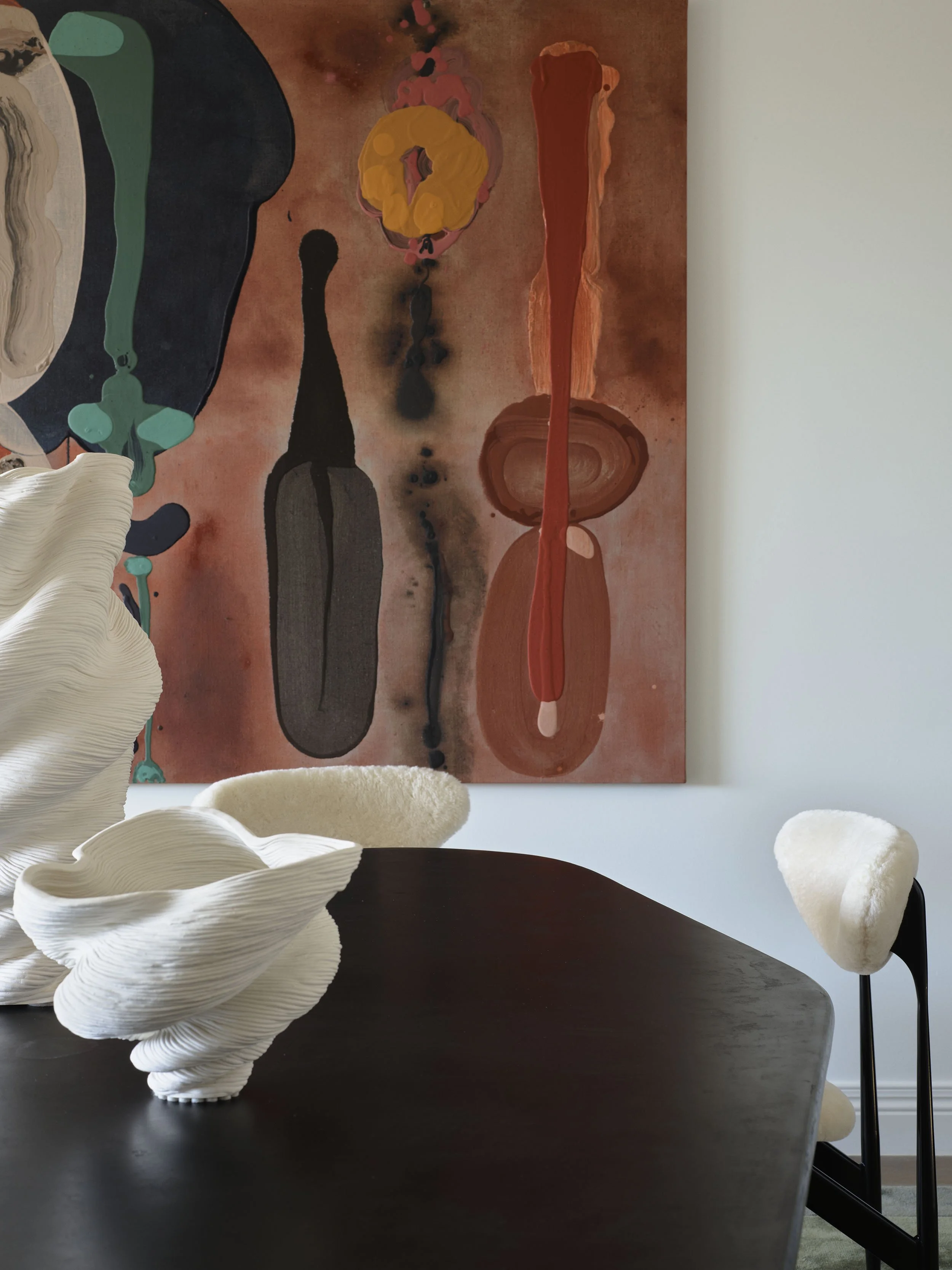 Sculptures and artwork, Boronia Road, Bellevue Hill