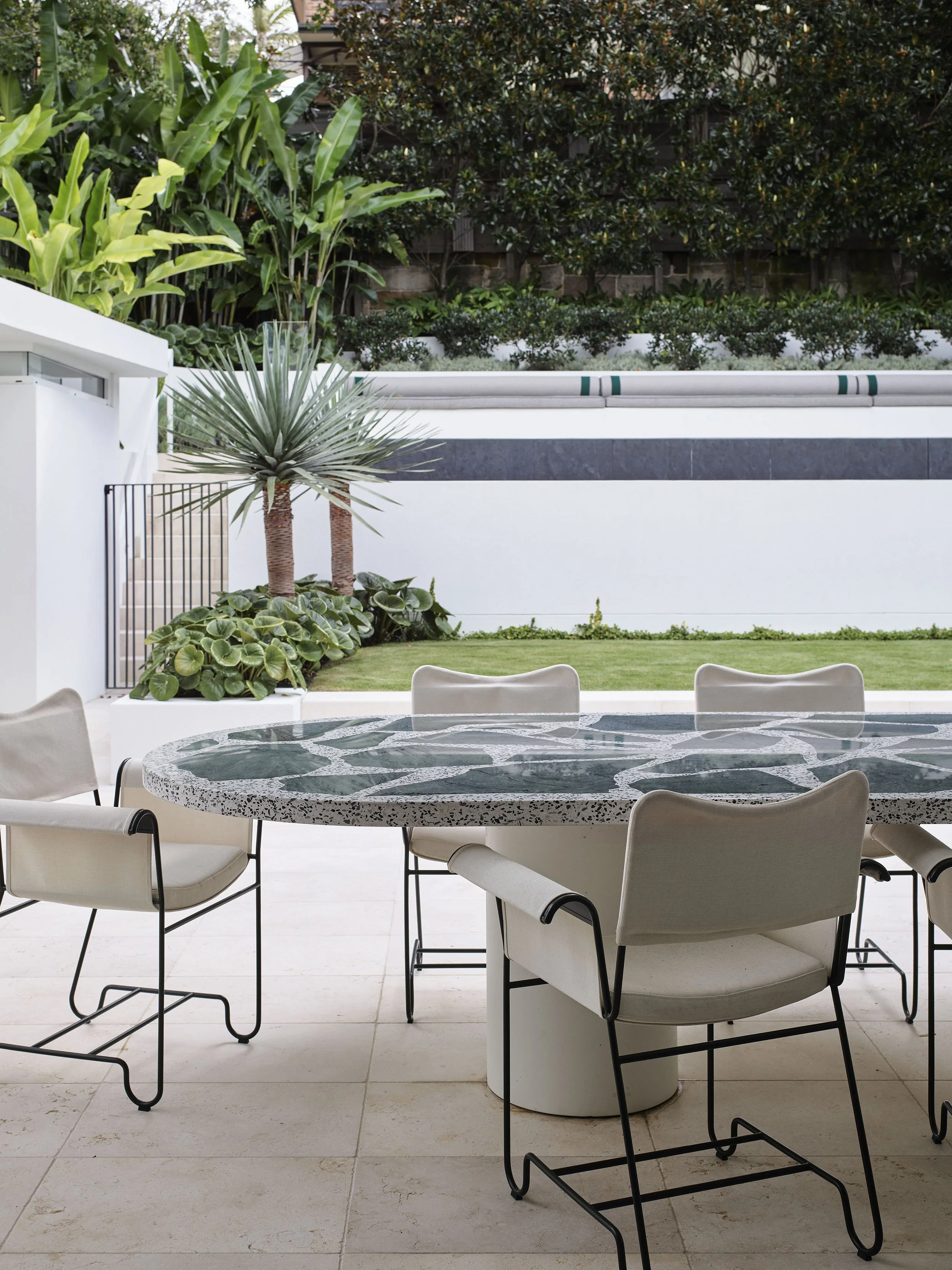 Outdoor living, garden design, Boronia Road, Bellevue Hill