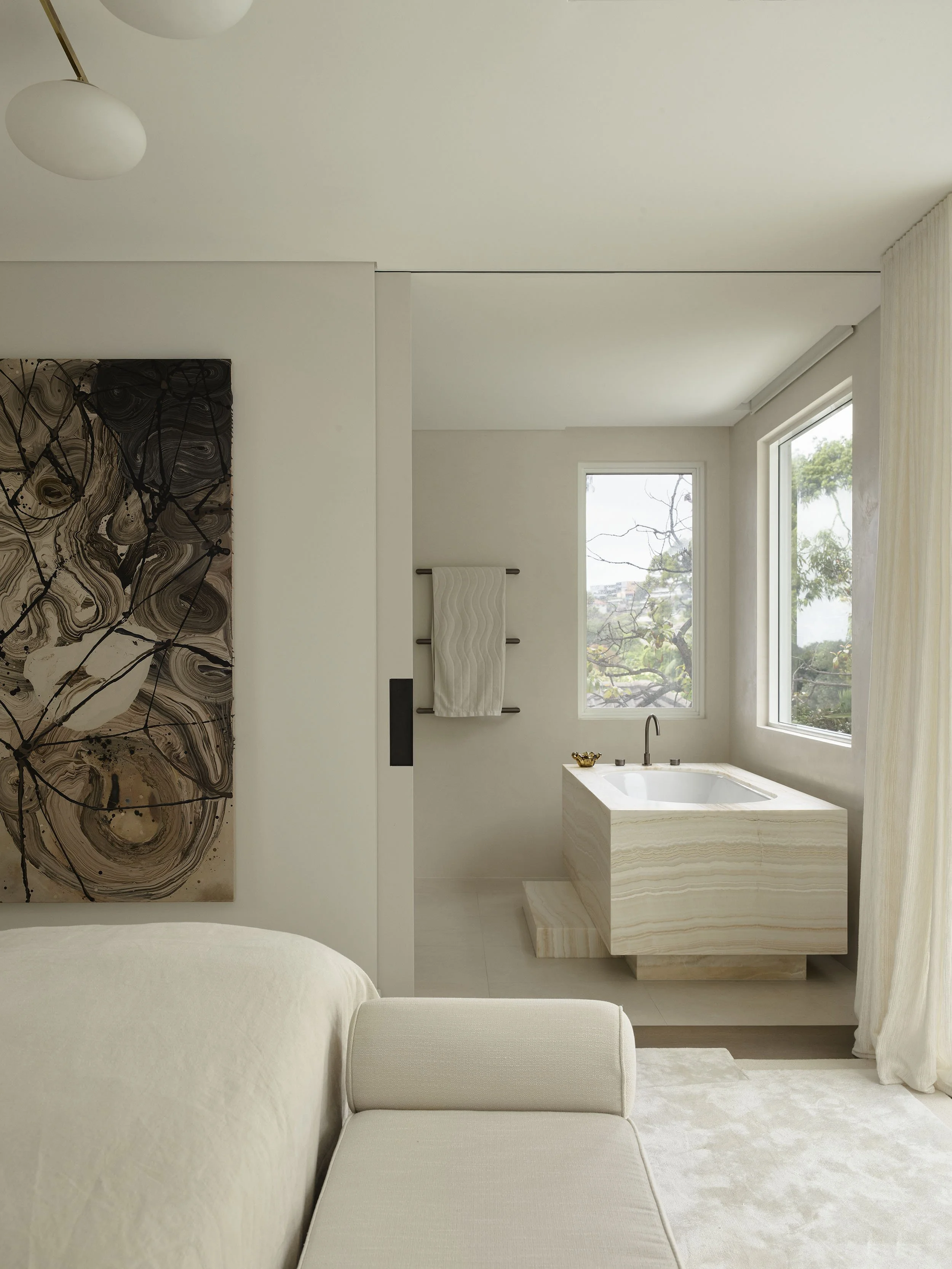 Ensuite bath, Boronia Road, Bellevue Hill