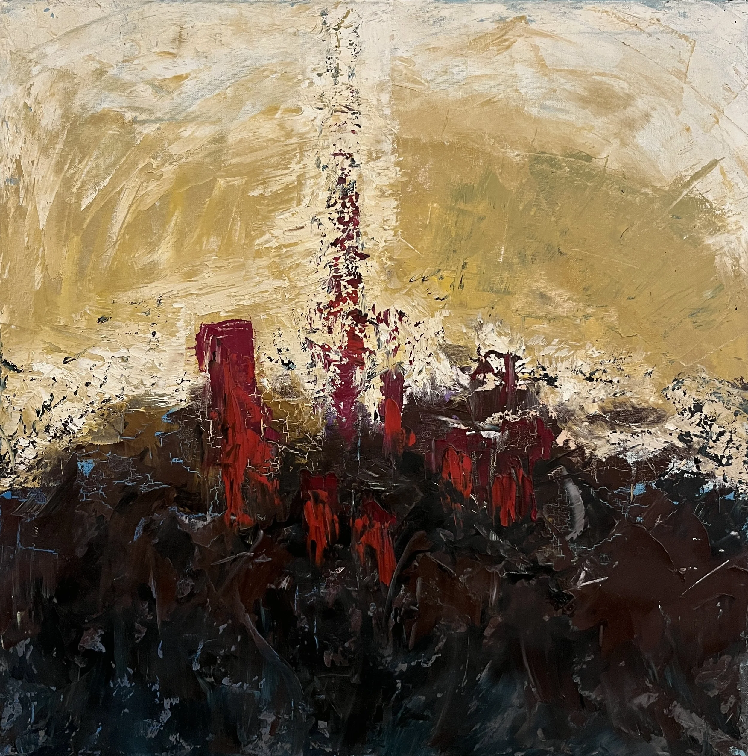 "WASTELAND"
Oil on Canvas
60*60
2016