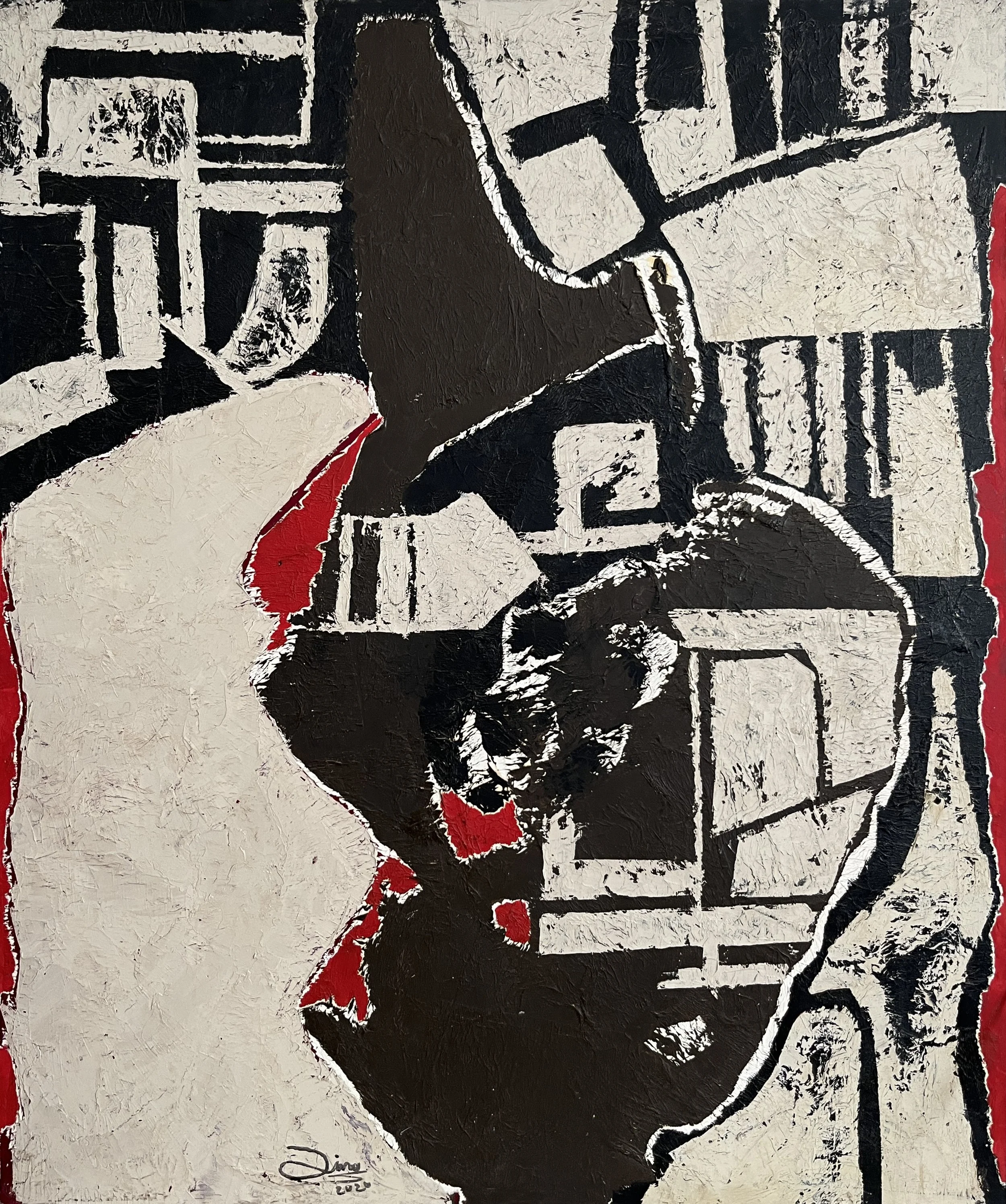 "HEARTSTONE"
Oil on Canvas
100*120
2020