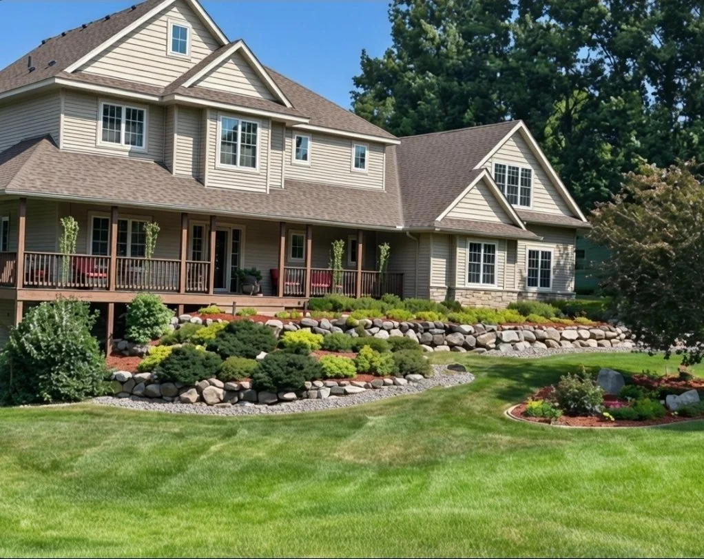 Exterior house painting in Elk River Minnesota by Auen Painting