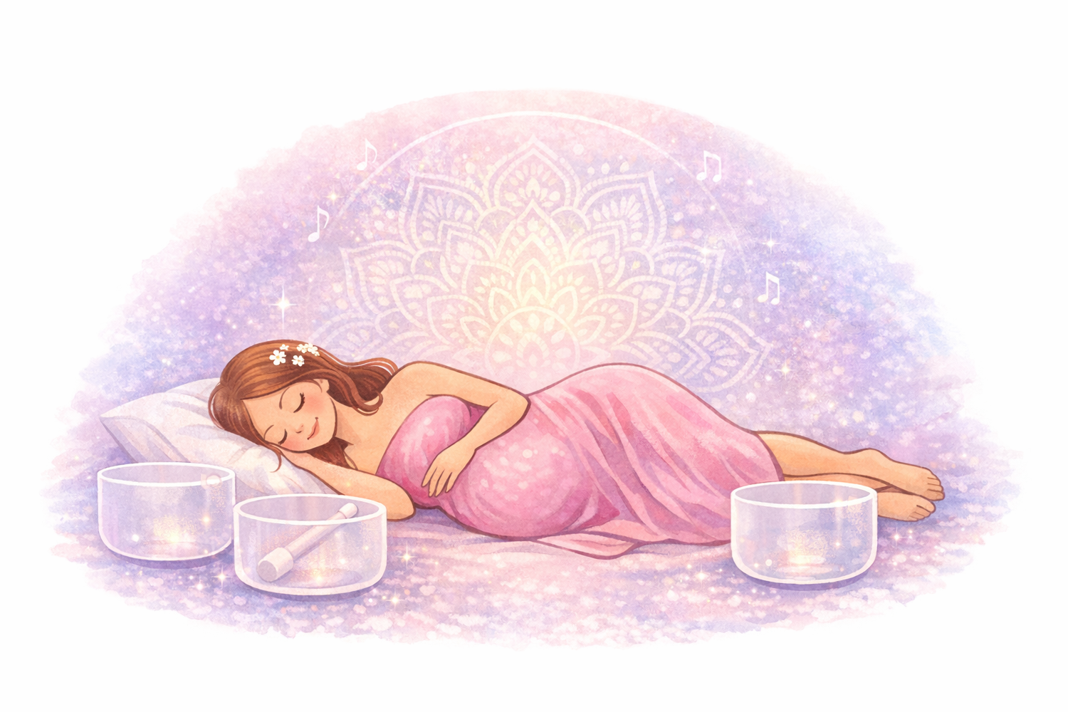 KLANGZEIT FÜR WERDENDE MÜTTER mit Martina Serbinek