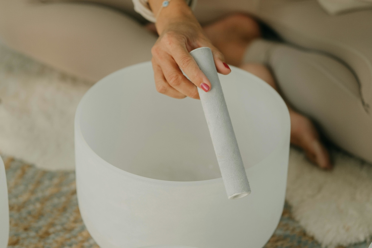 KRISTALLKLANGSCHALEN MEDITATION - Martina