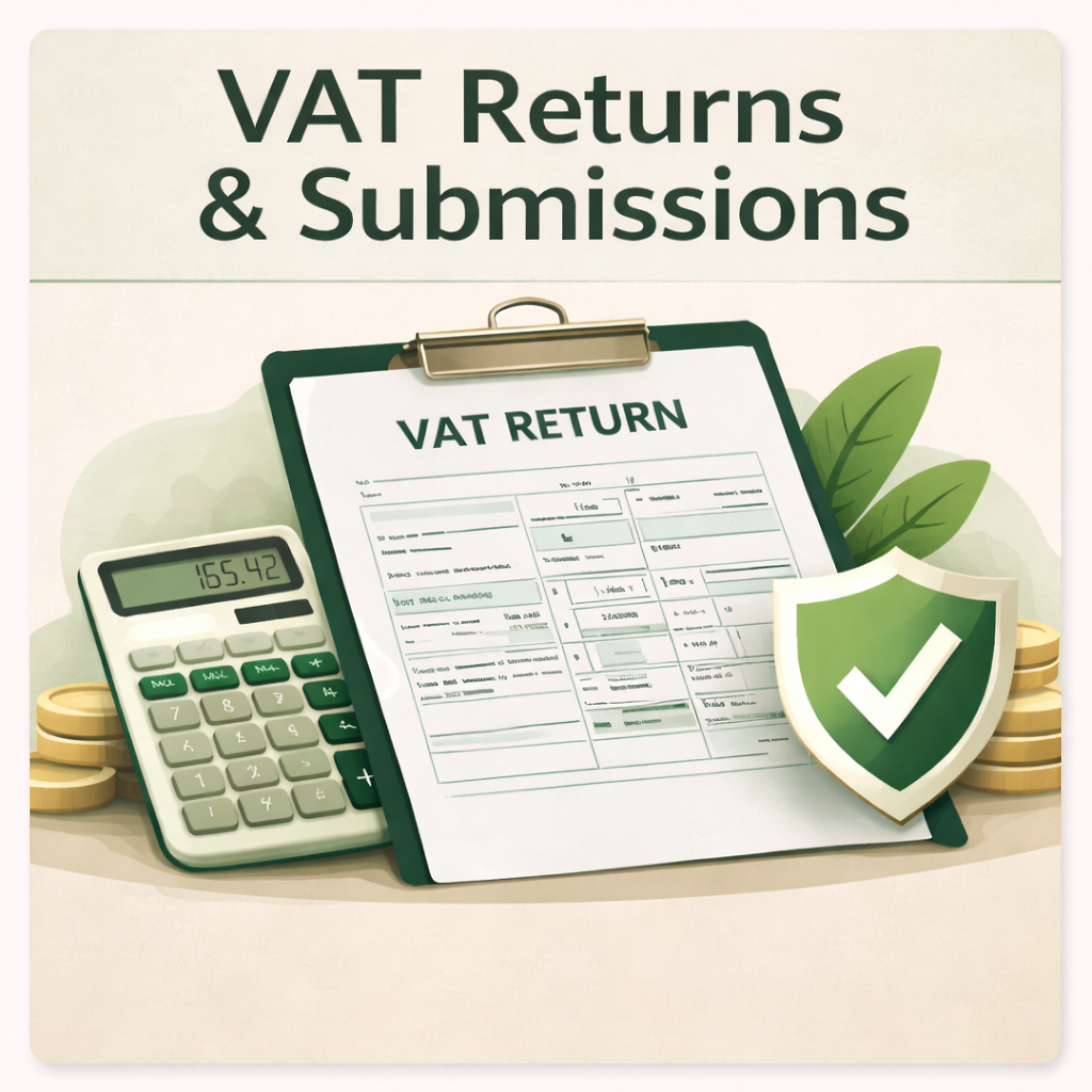 VAT Returns & Submissions – Per Hour