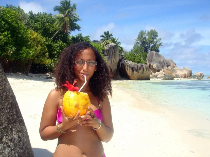 Seychelles coconut drink