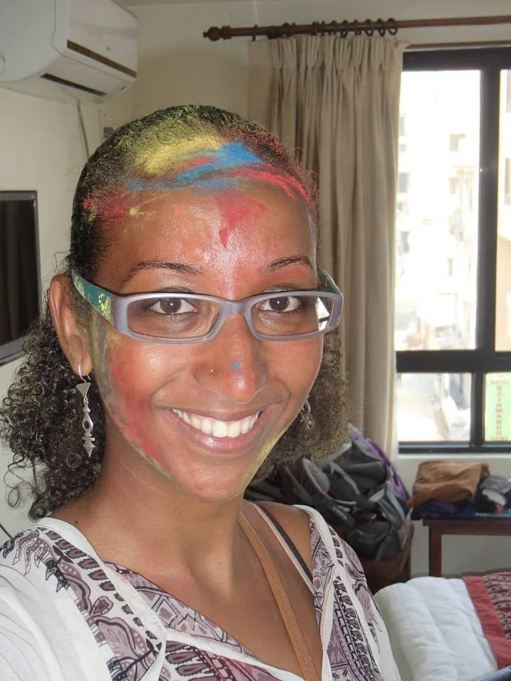 Nepal colorful doorway