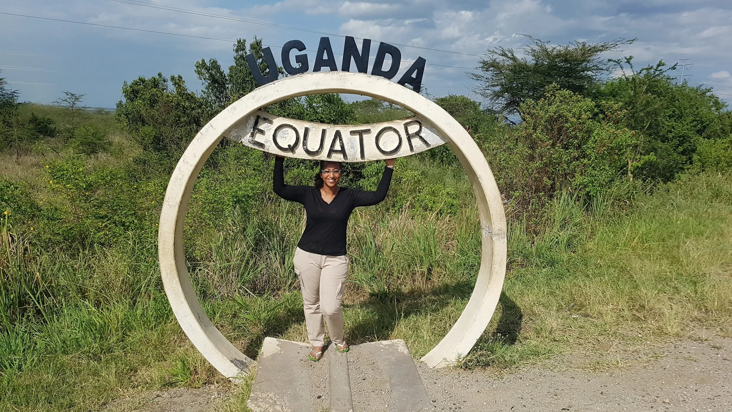 travelling in Uganda - Equator