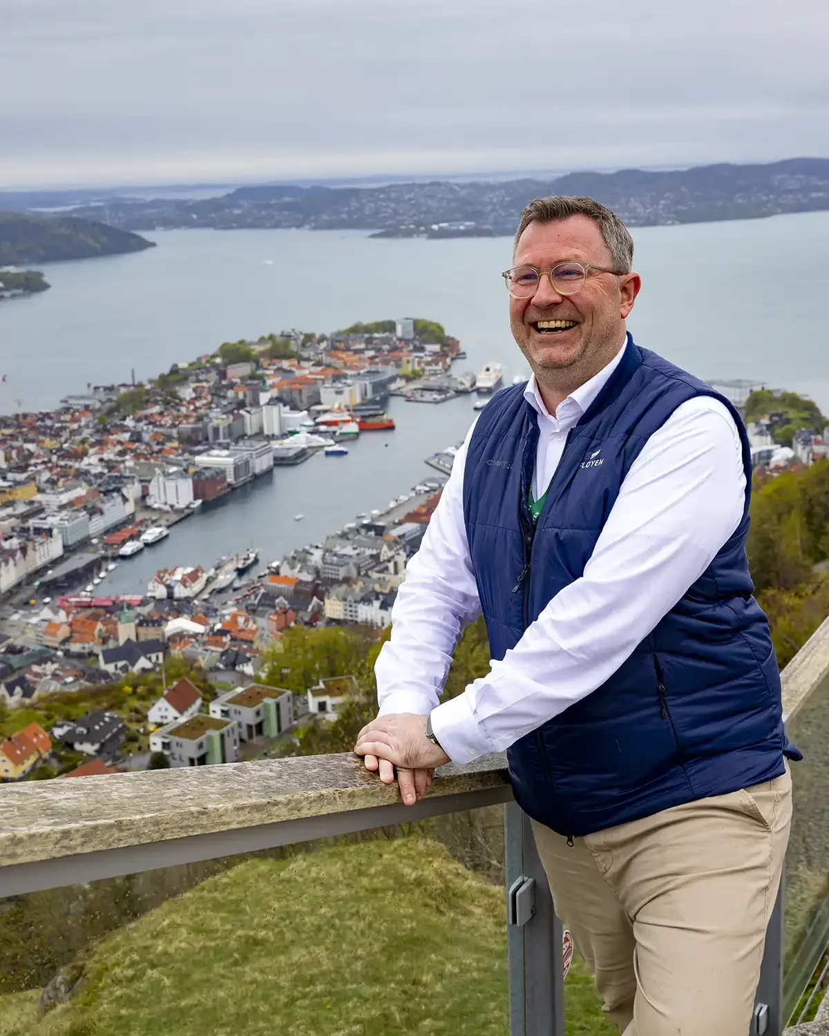 Fra Visit Bergen til toppen av Fløibanen