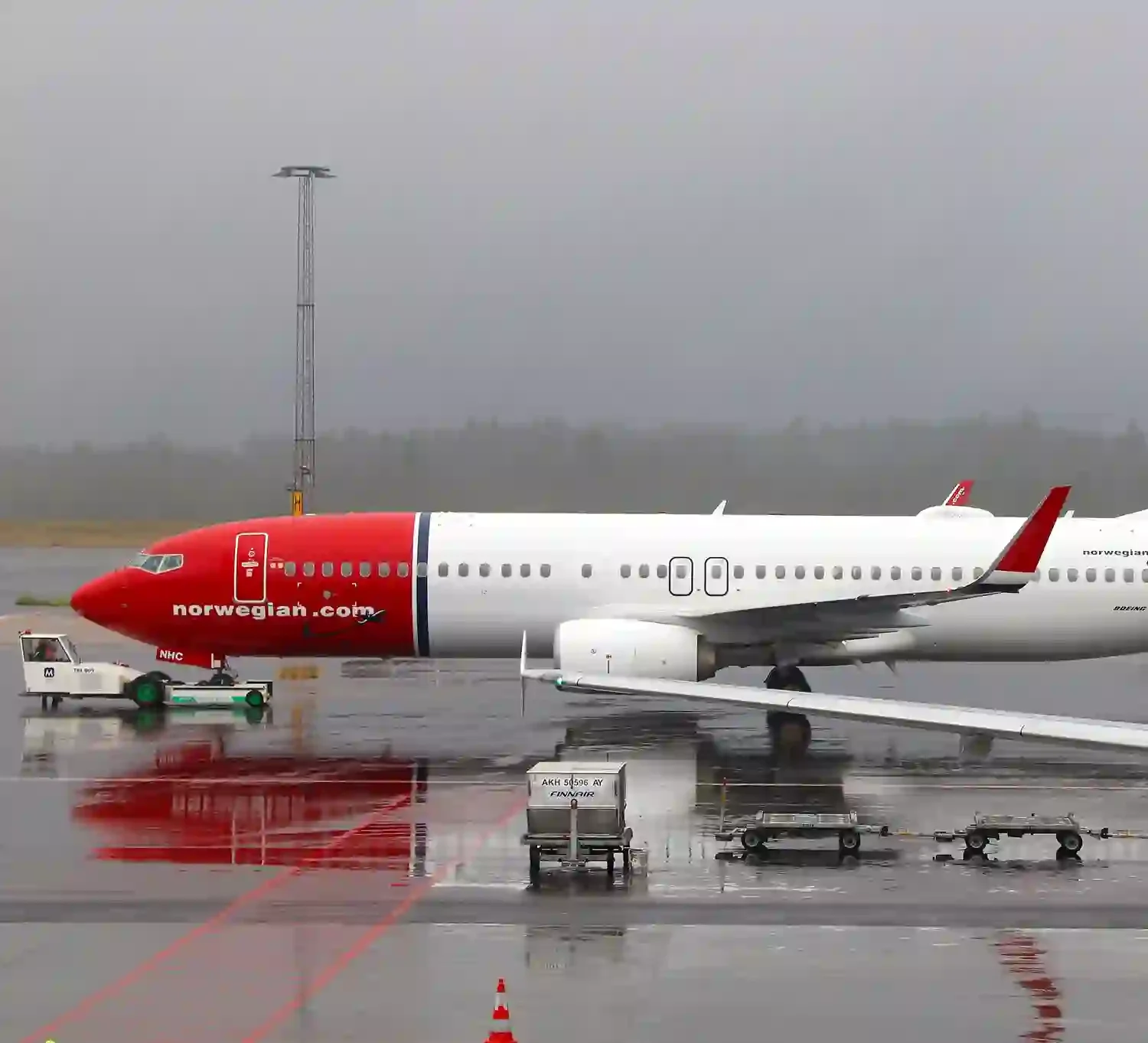 Våte festklær i London: krevde kompensasjon for tørketrommel-tur