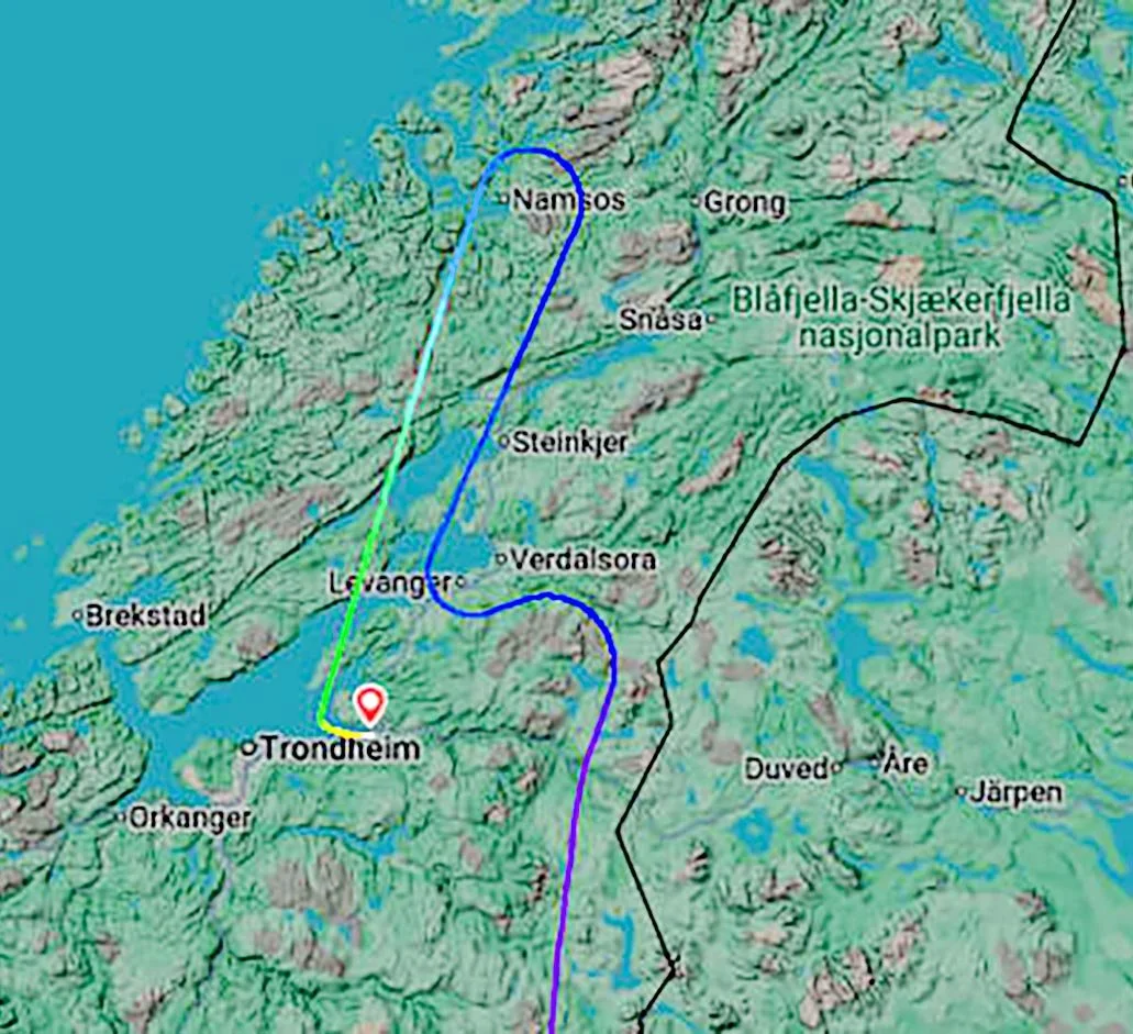 SAS-fly nødlandet etter brannutvikling fra powerbank