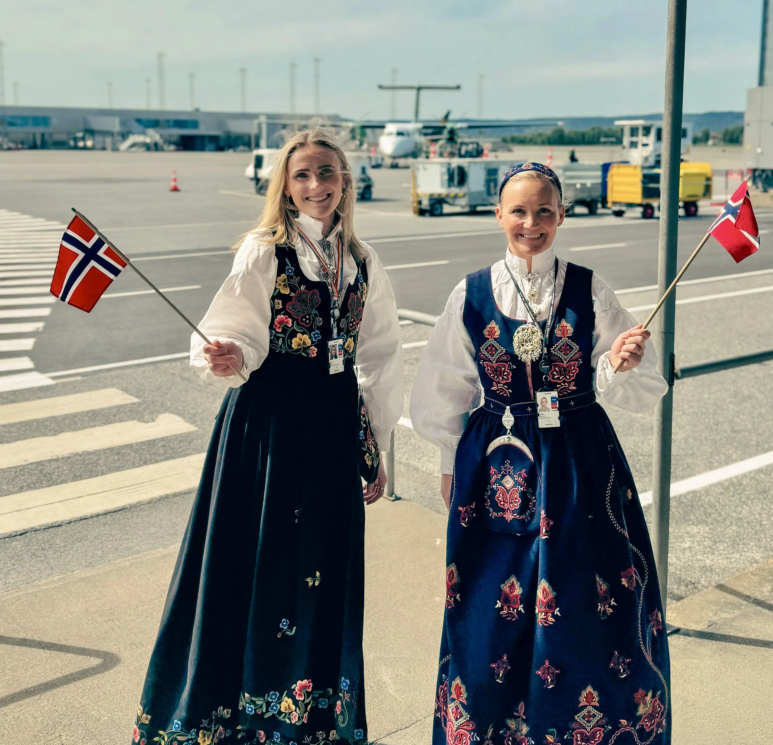 Bunadsslusen er tilbake på Gardermoen