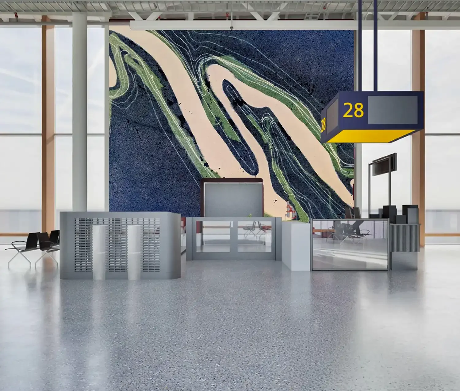 9,8 millioner til kunst: Dette skal henge i nye Bodø lufthavn