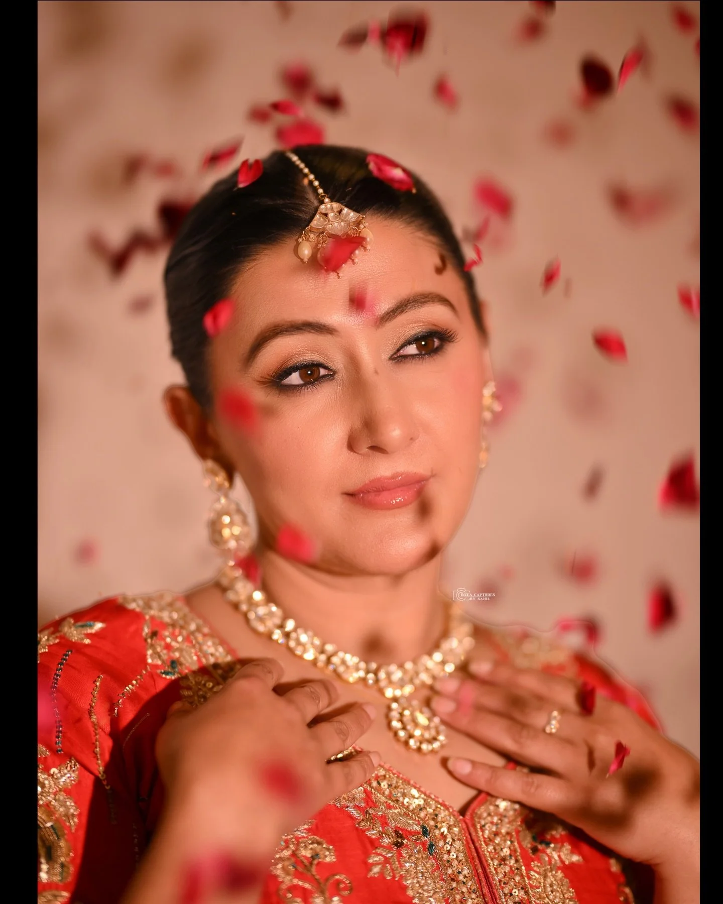 A moment before forever&hellip;.❤️

Bridal portraits are about preserving the look, the effort, and the feeling - exactly as it was meant to be remembered.

Book your bridal portraits with us.

Shot by: @inzeacaptures_bysahil 
In frame: @saanvvi.kalt