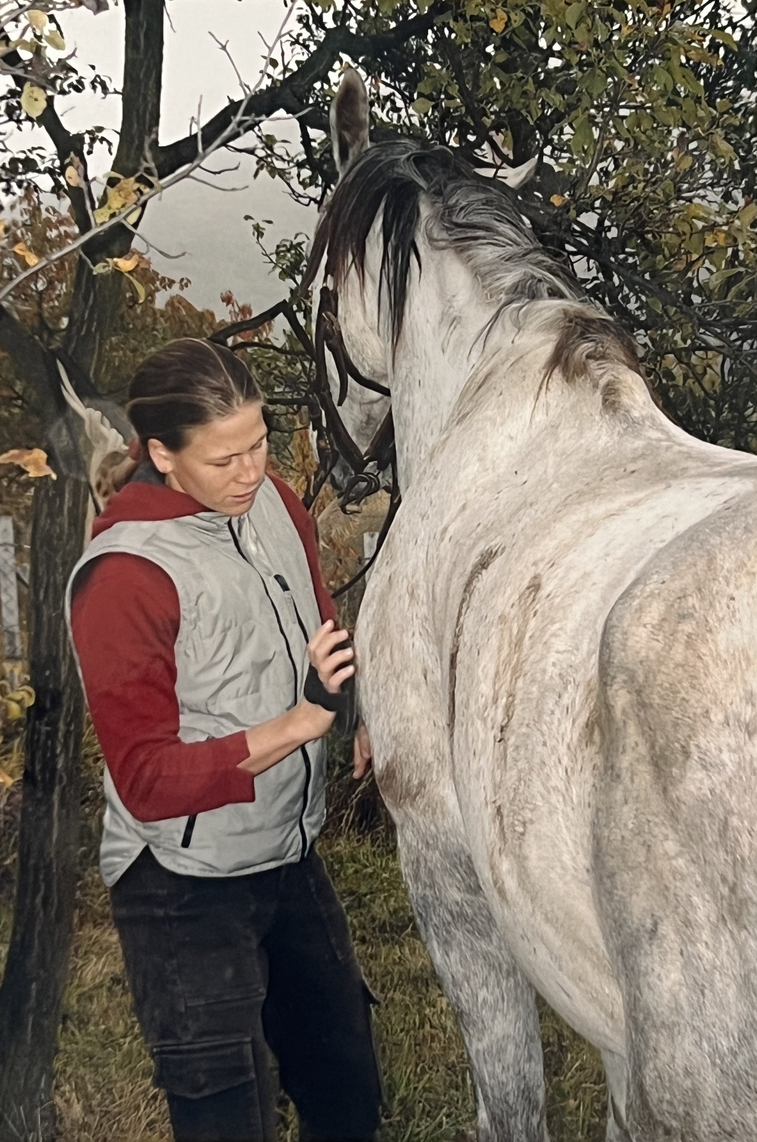 And the first horse I ever learned to ride — whose name I no longer remember, but whose patience and grounding presence stayed with me all these years.