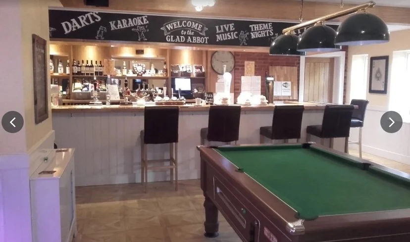 Inside the former Glad Abbot Pub