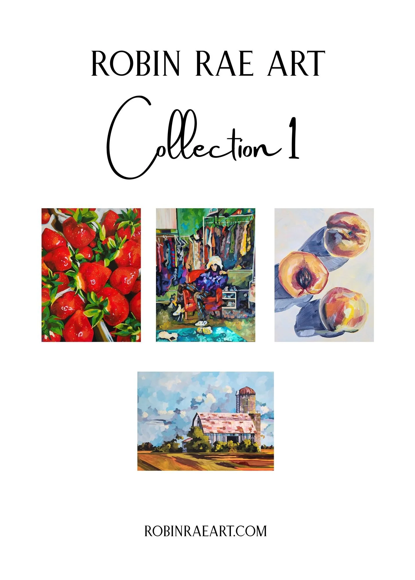 Fine Art Notecard Set — Assorted Paintings — Blank Art Cards — "Collection 1"