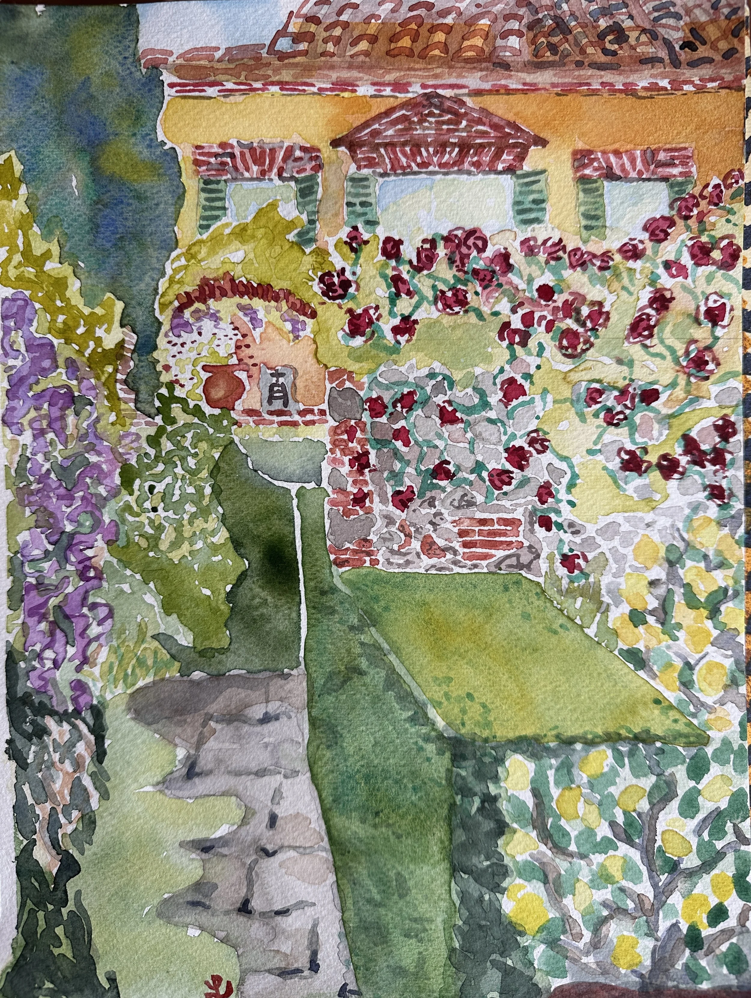 Rampicante. Climbing. La Foce, April 2026
