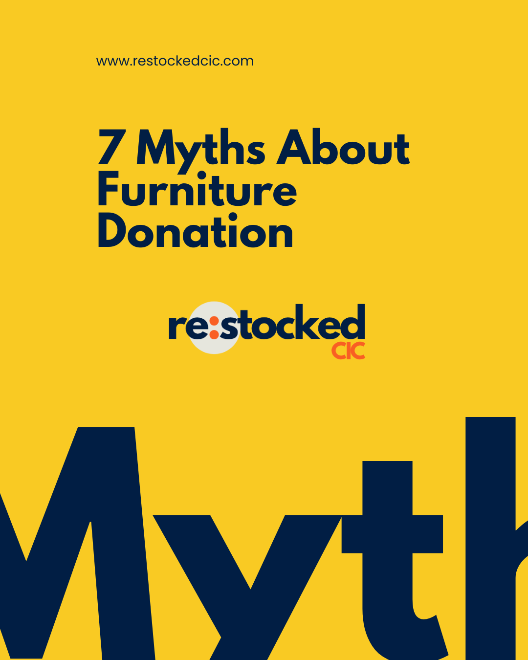Furniture Donation Myths: 7 Common Misconceptions Explained