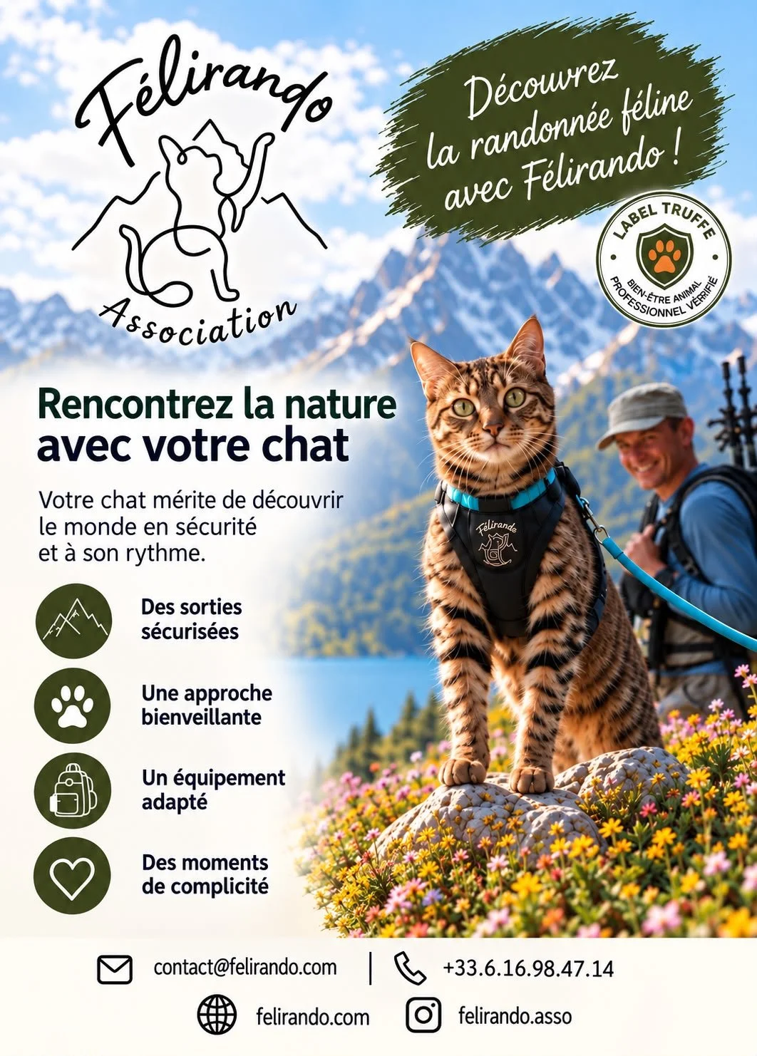 Affiche association Félirando