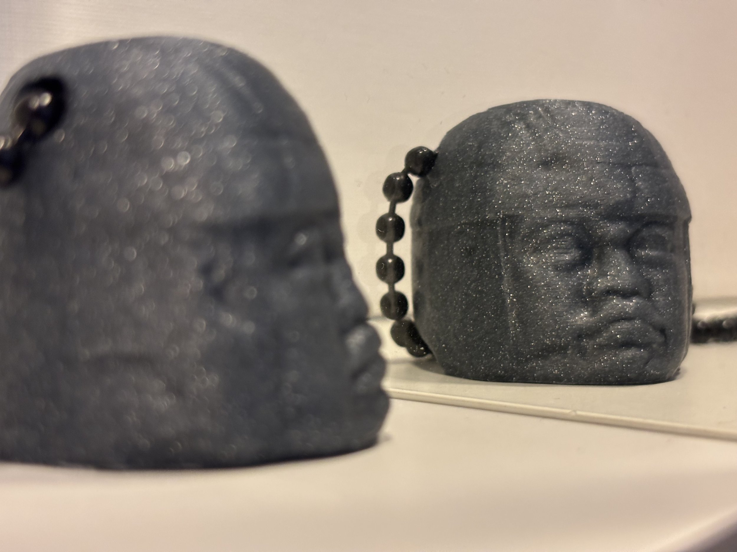 Olmec Head Grey-2