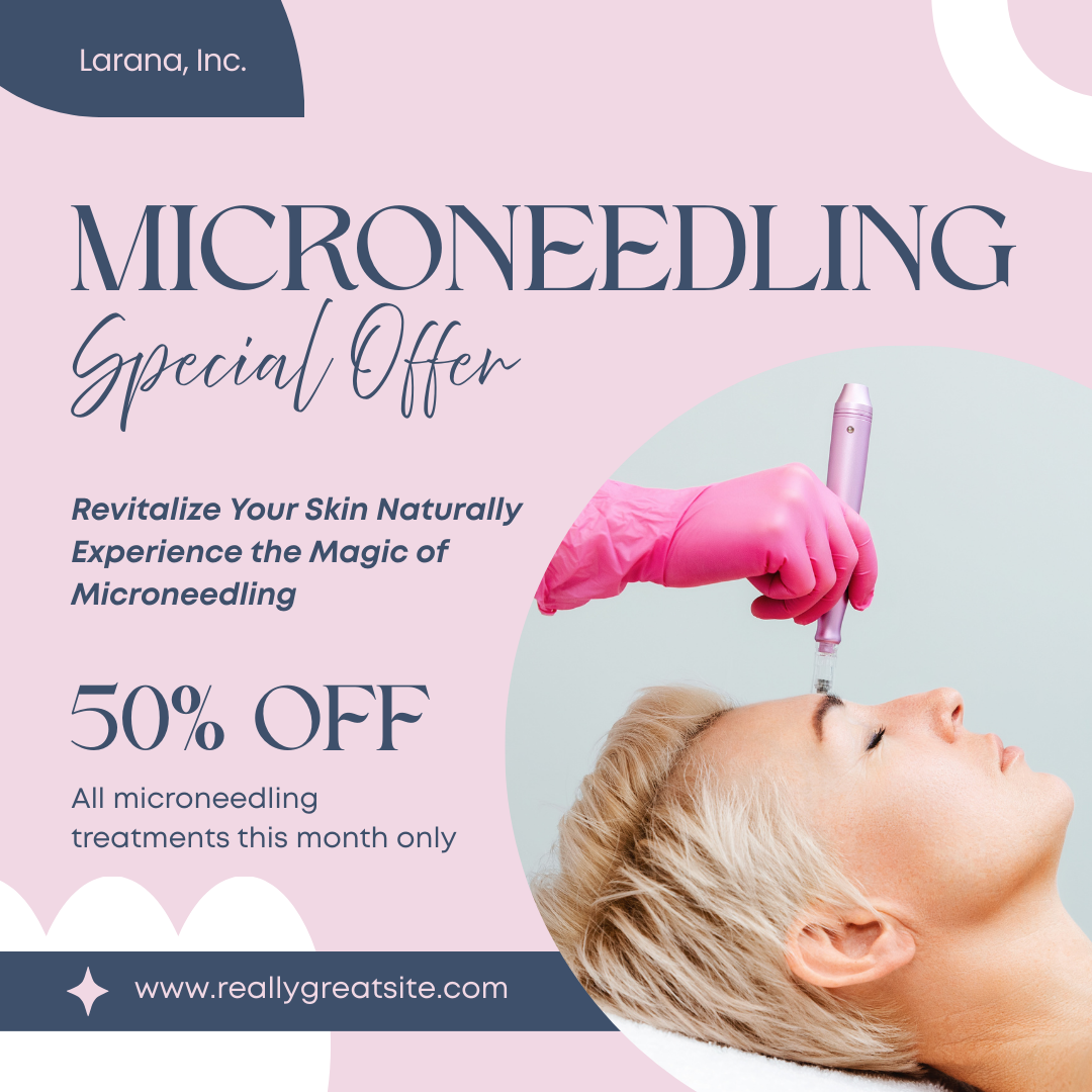 Pink and Blue Minimalist Skincare Microneedling Special Offer Instagram Post.png