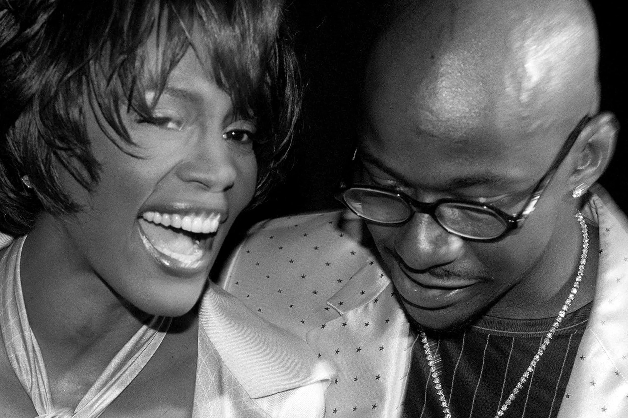 1998_3_28 Whitney Houston and Bobby Brown BW.JPG