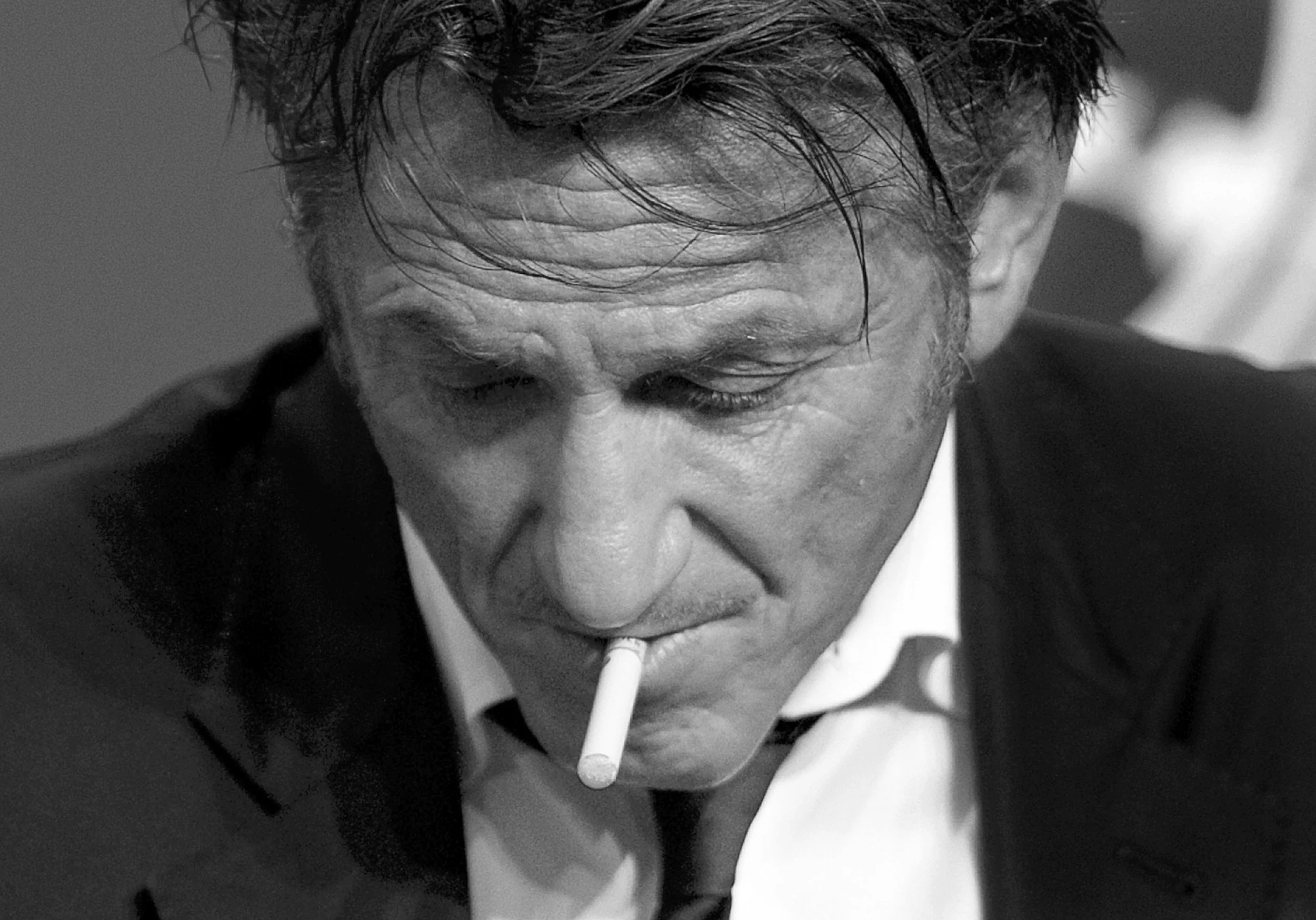 2013_9_25 Sean Penn BW.JPG