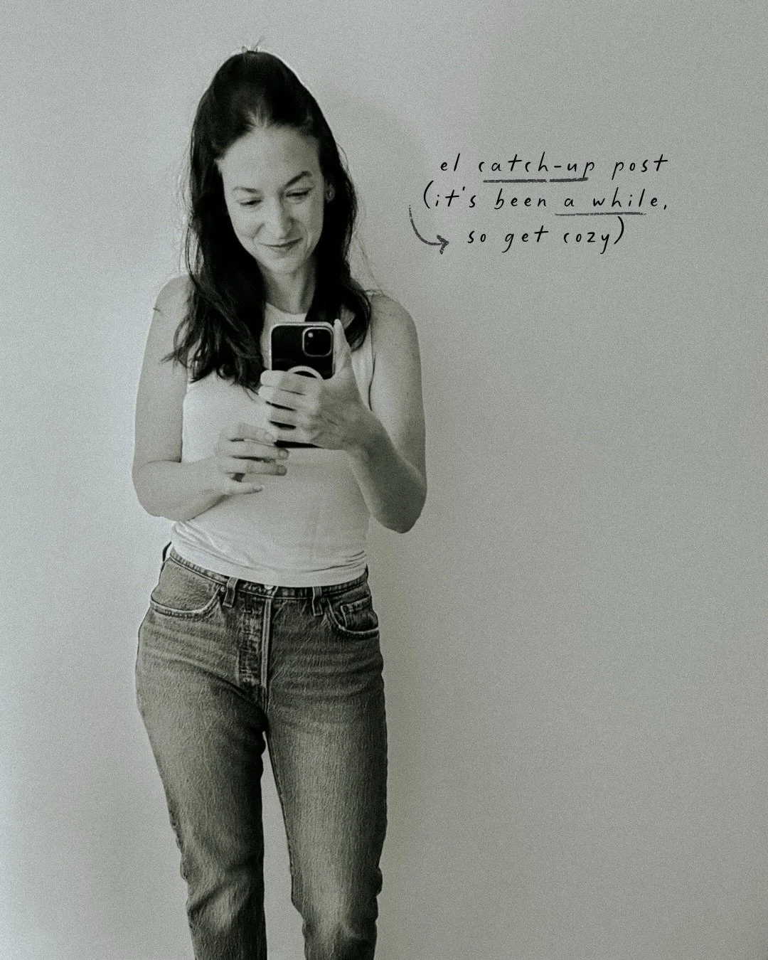 EL CATCH-UP POST 👇🏻

Y ya aterrizando todo, esto es lo que estoy trabajando actualmente:

👉🏻 Mi metodolog&iacute;a  Estoy en proceso de escribir mi metodolog&iacute;a. As&iacute; como qui&eacute;n escribe un libro de su trabajo 🤓. And I&rsquo;m 