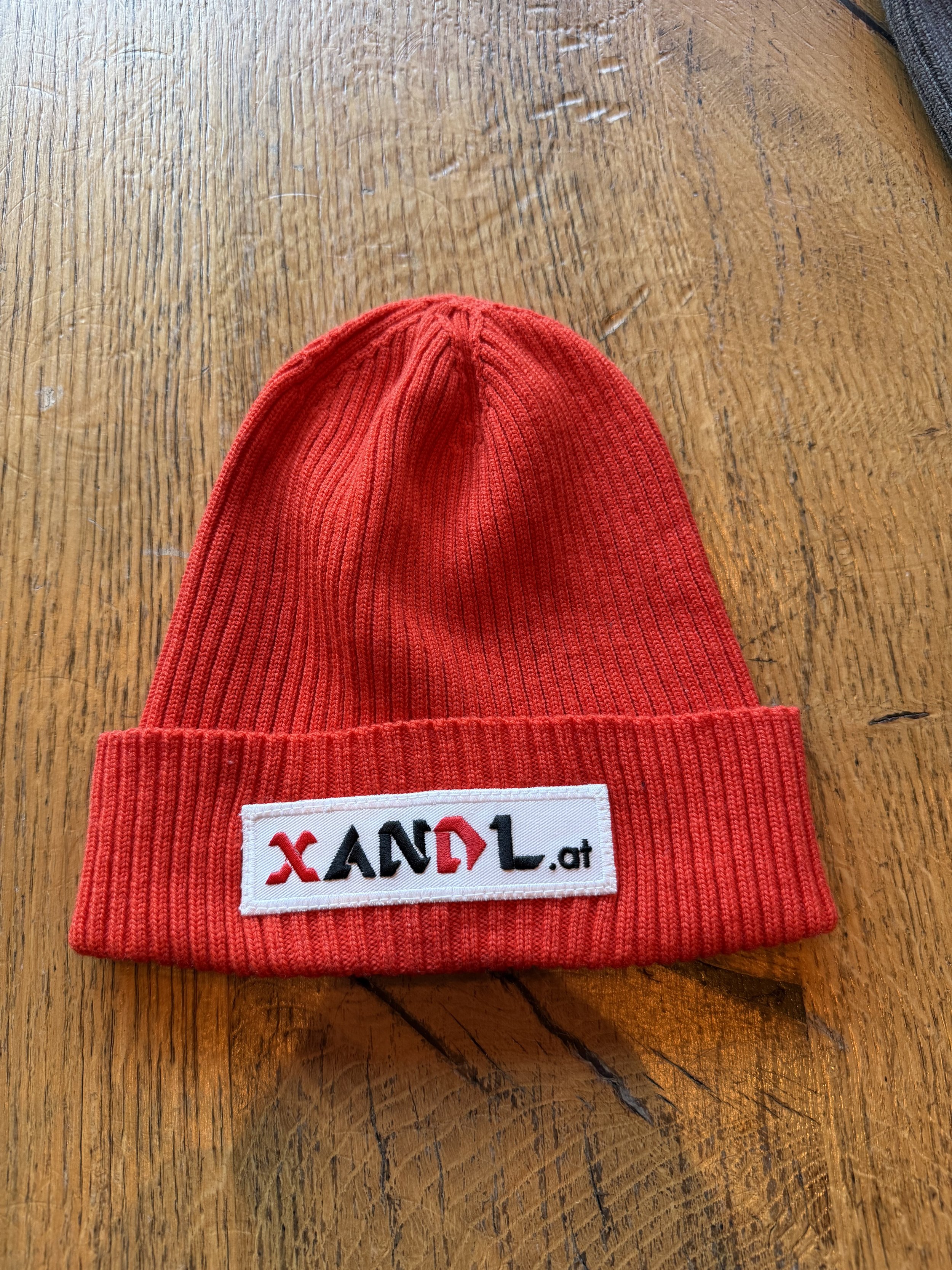 Merino XANDL Mütze rot