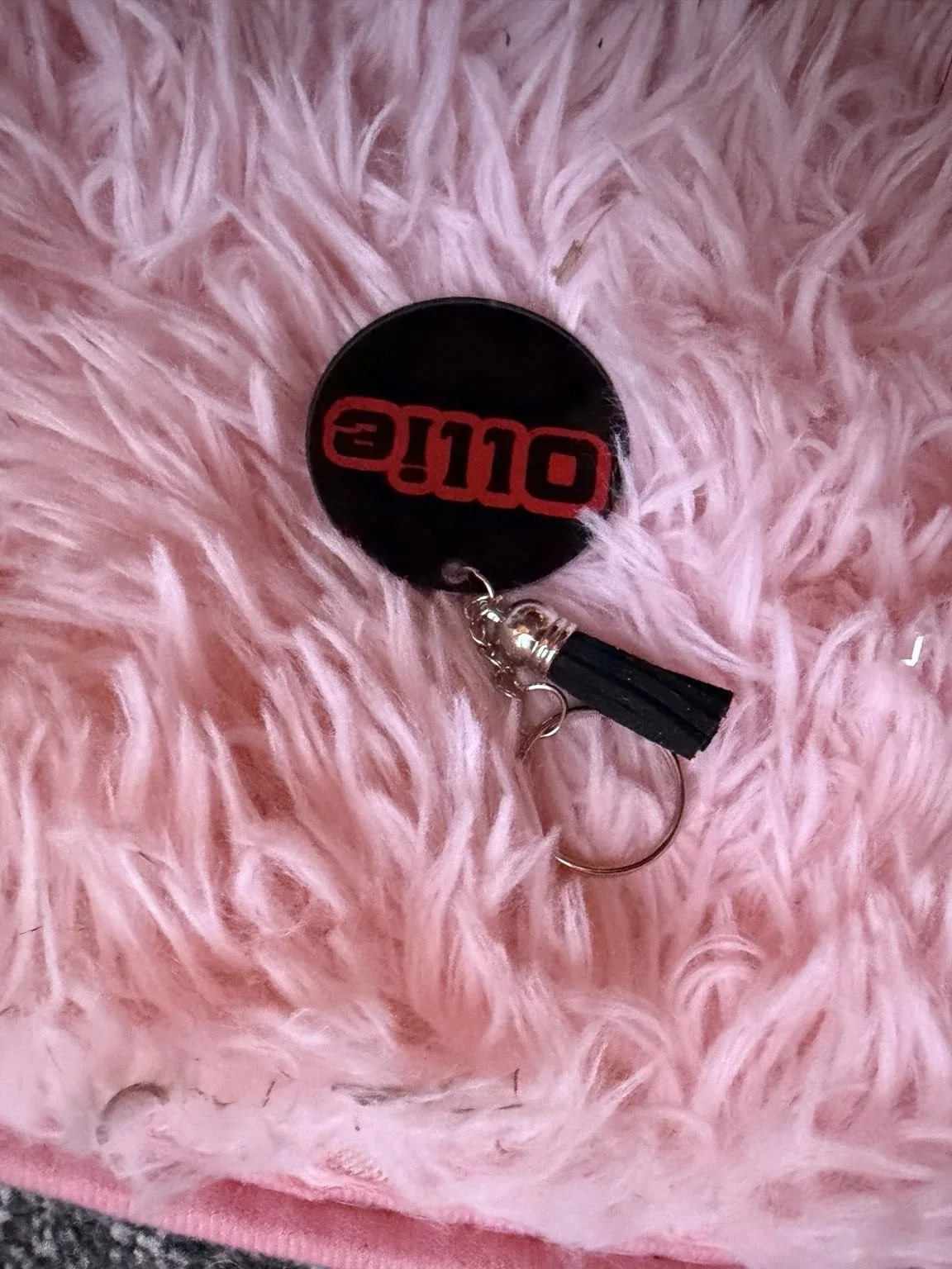 Custom acrylic keyring (5cm)