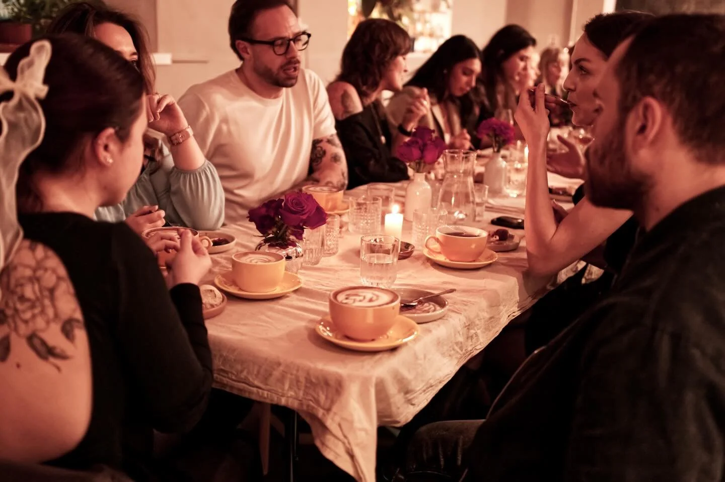 Thank you so much to everyone who attended our valentines supper club at @bloomingskullcoffee in @make.cic Hamilton. 

It was a pleasure to host you all and we are so looking forward to the next one!

📸 @imagostudio9