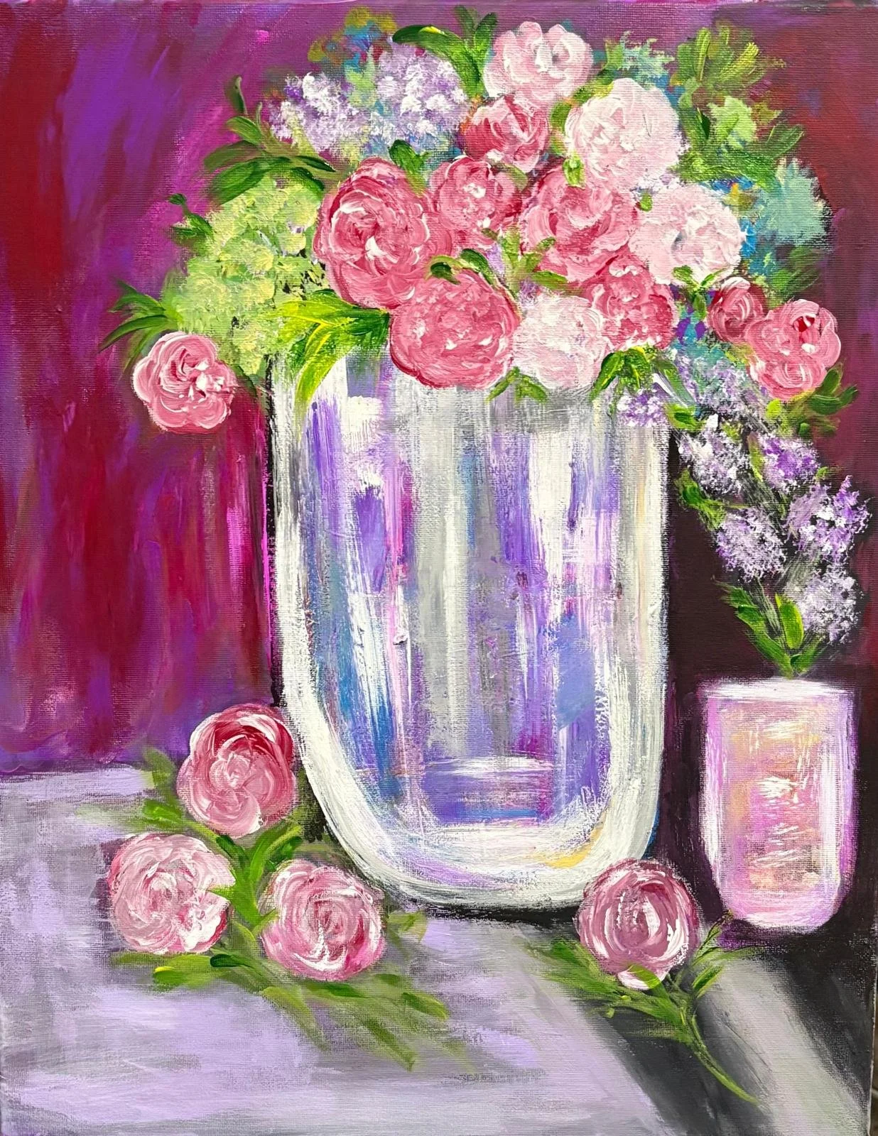 39F- Pinks and Purples