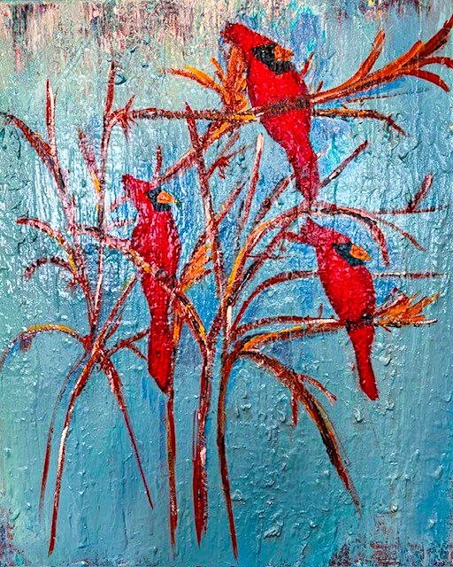 Blue/Red Cardinals- 10A