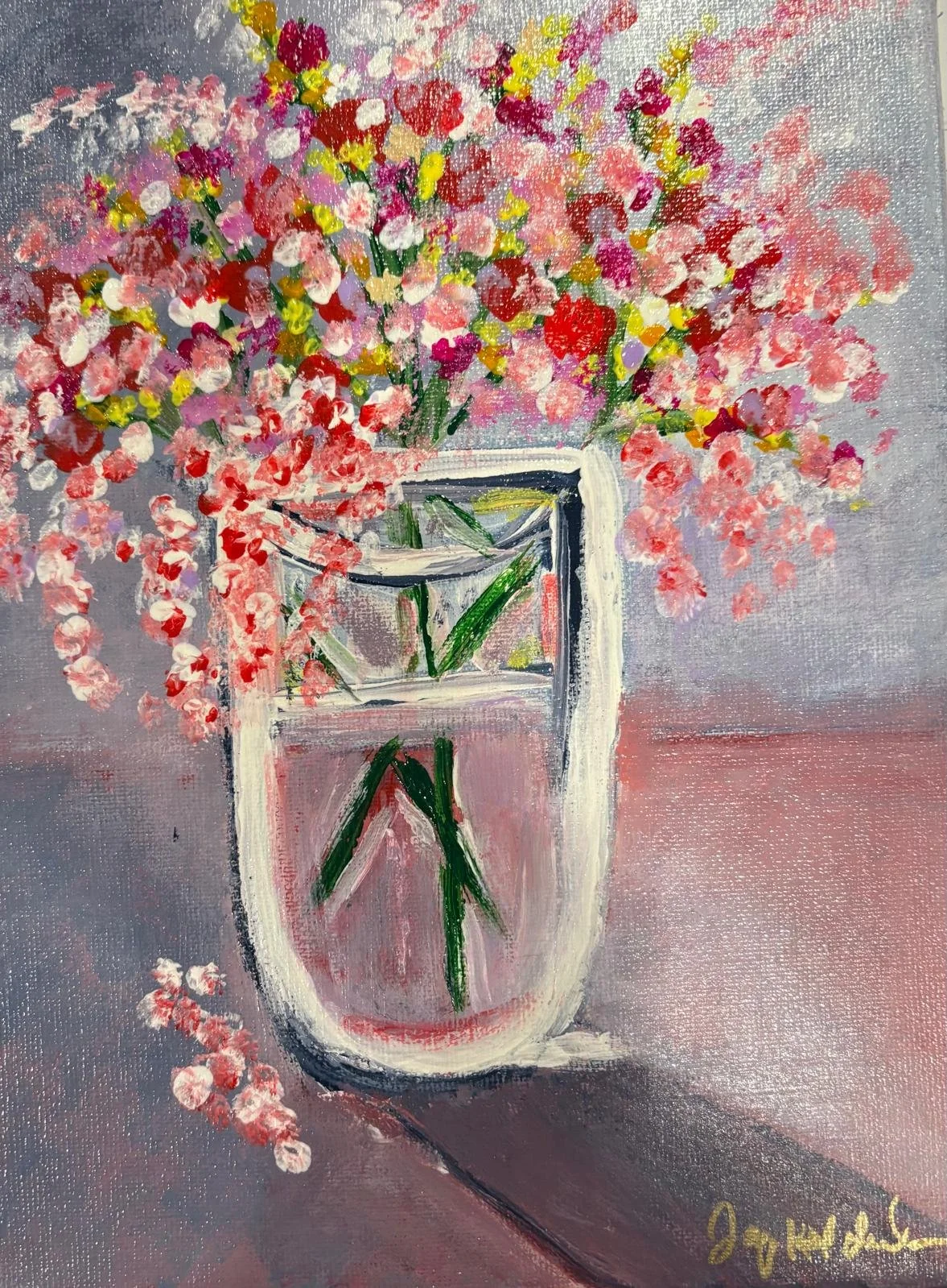 28F- Small Lavender Bouquet