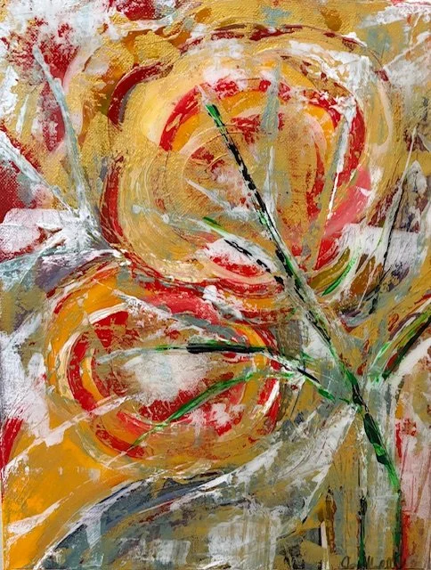 81F- Glazed Flowers