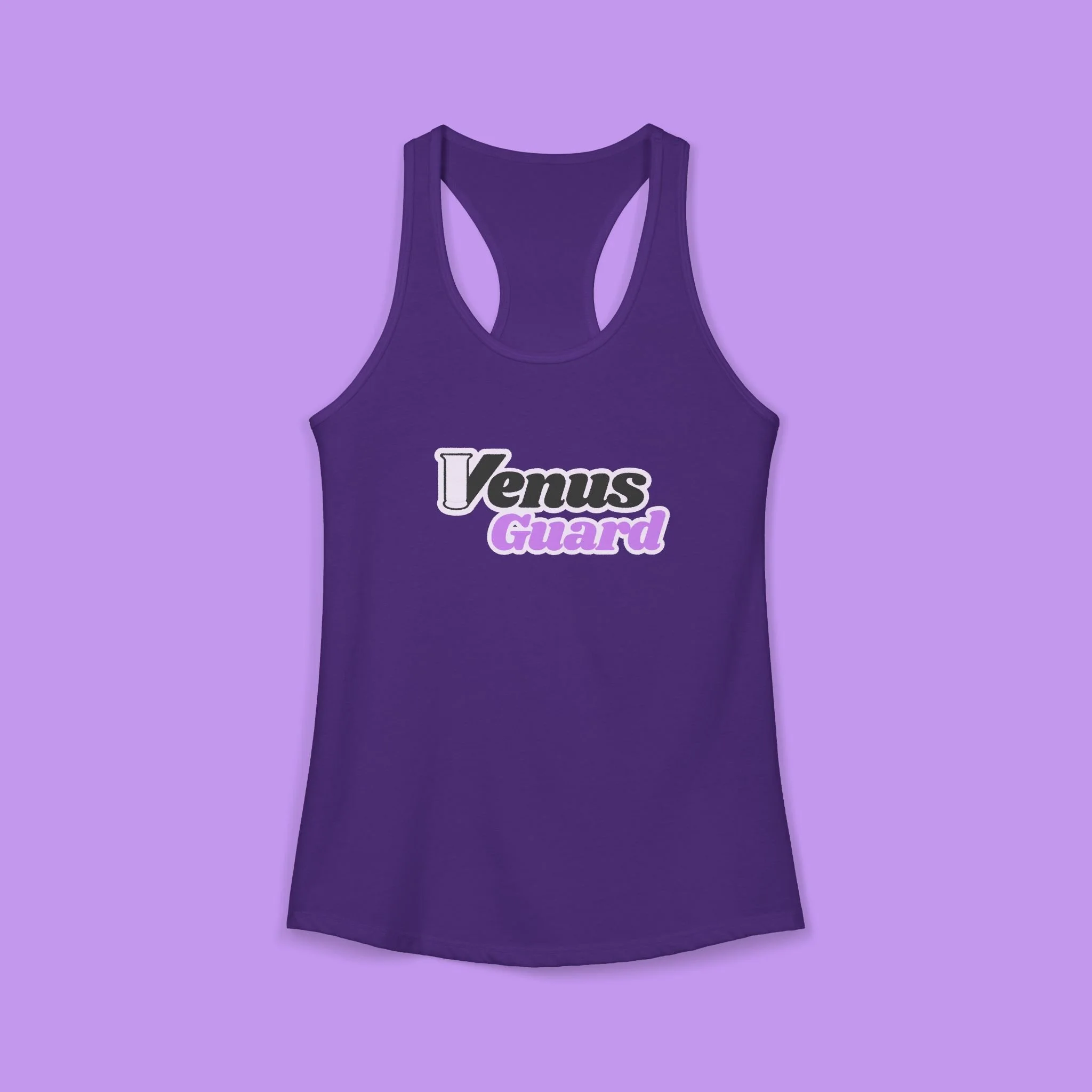 VenusGuard Racerback Tank (with Dentata Design on Back)