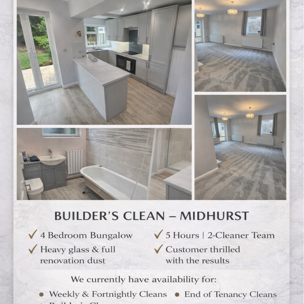 Reliable house cleaners in Midhurst delivering high standards