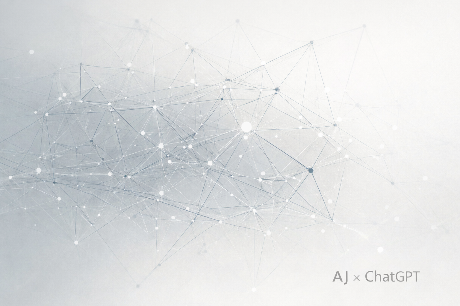 Abstract network pattern representing systems thinking.