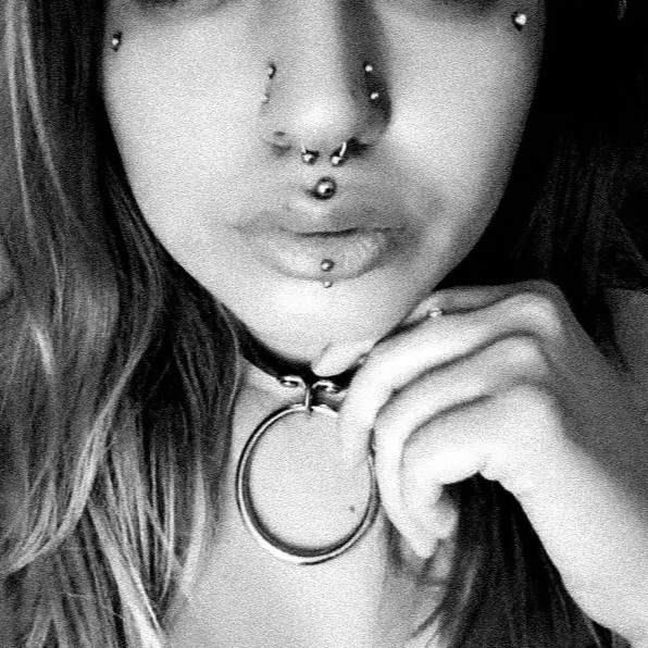 Professional facial piercings done at InkArt Tattoo Studio Miami