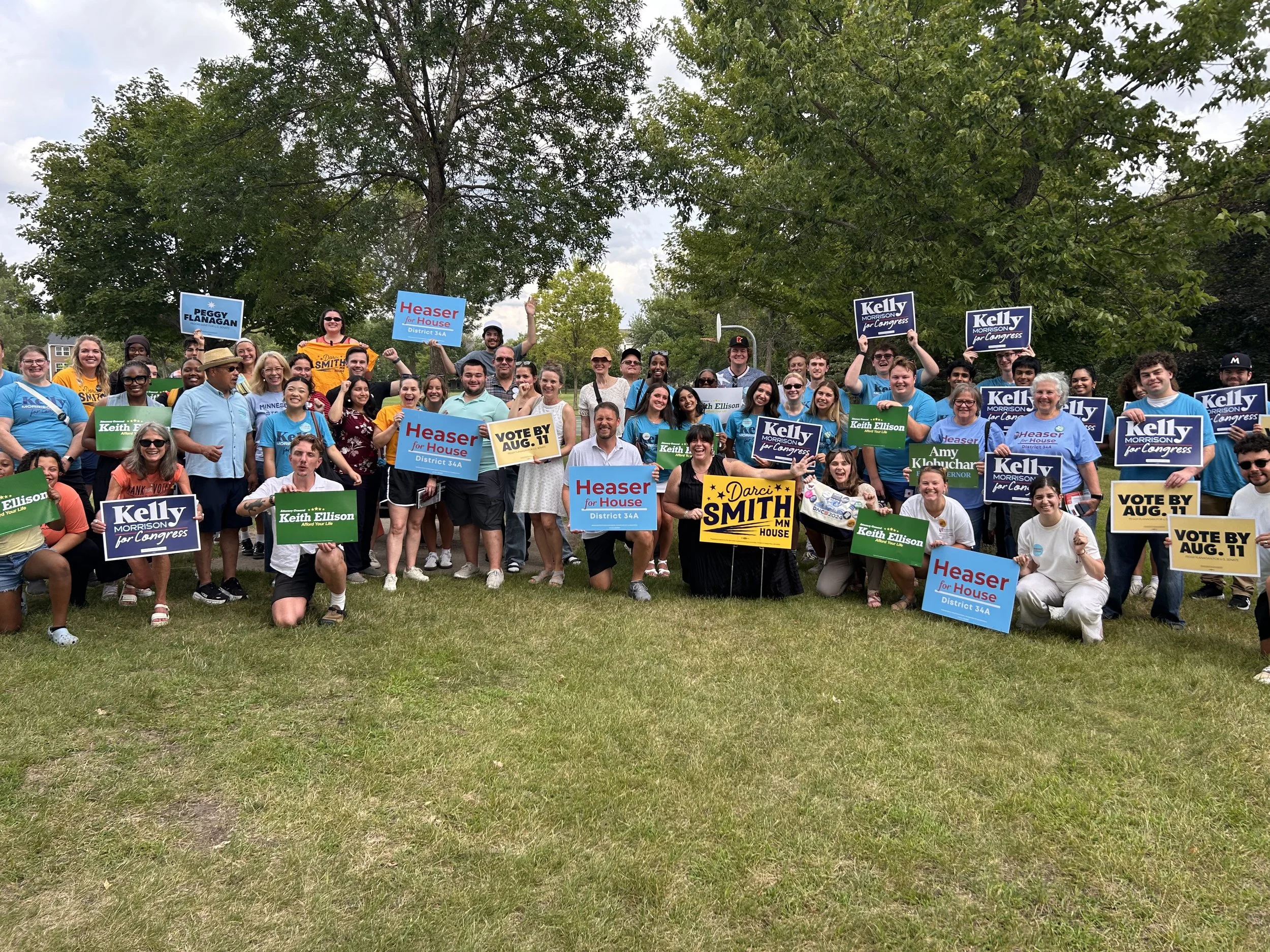 Heaser for House District 34A Door Knock with Representative Andy Smith