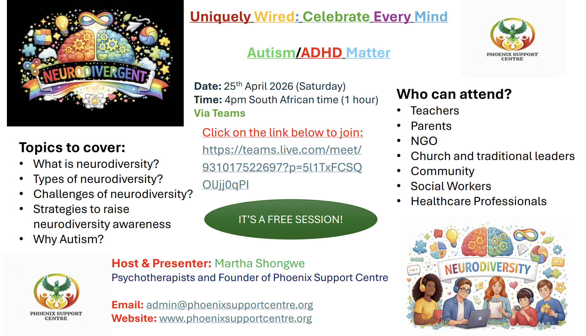 Uniquely Wired: Celebrate Every Mind Autism/ADHD Matter