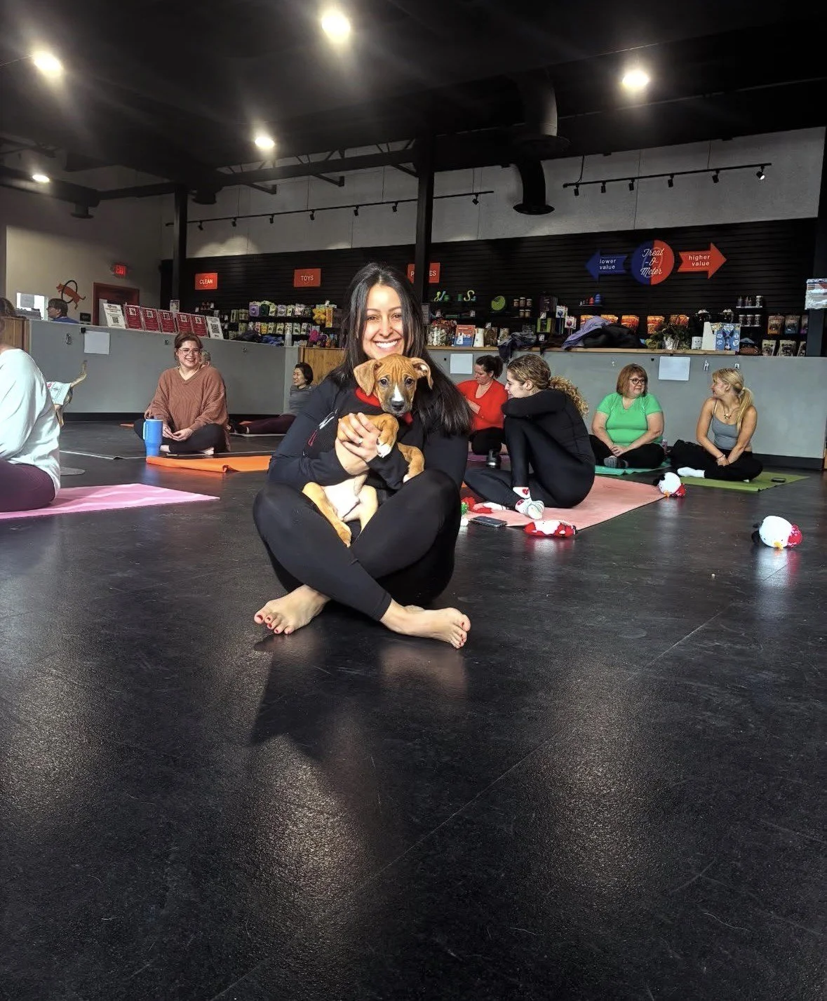 Puppies + Yoga (Monthly)