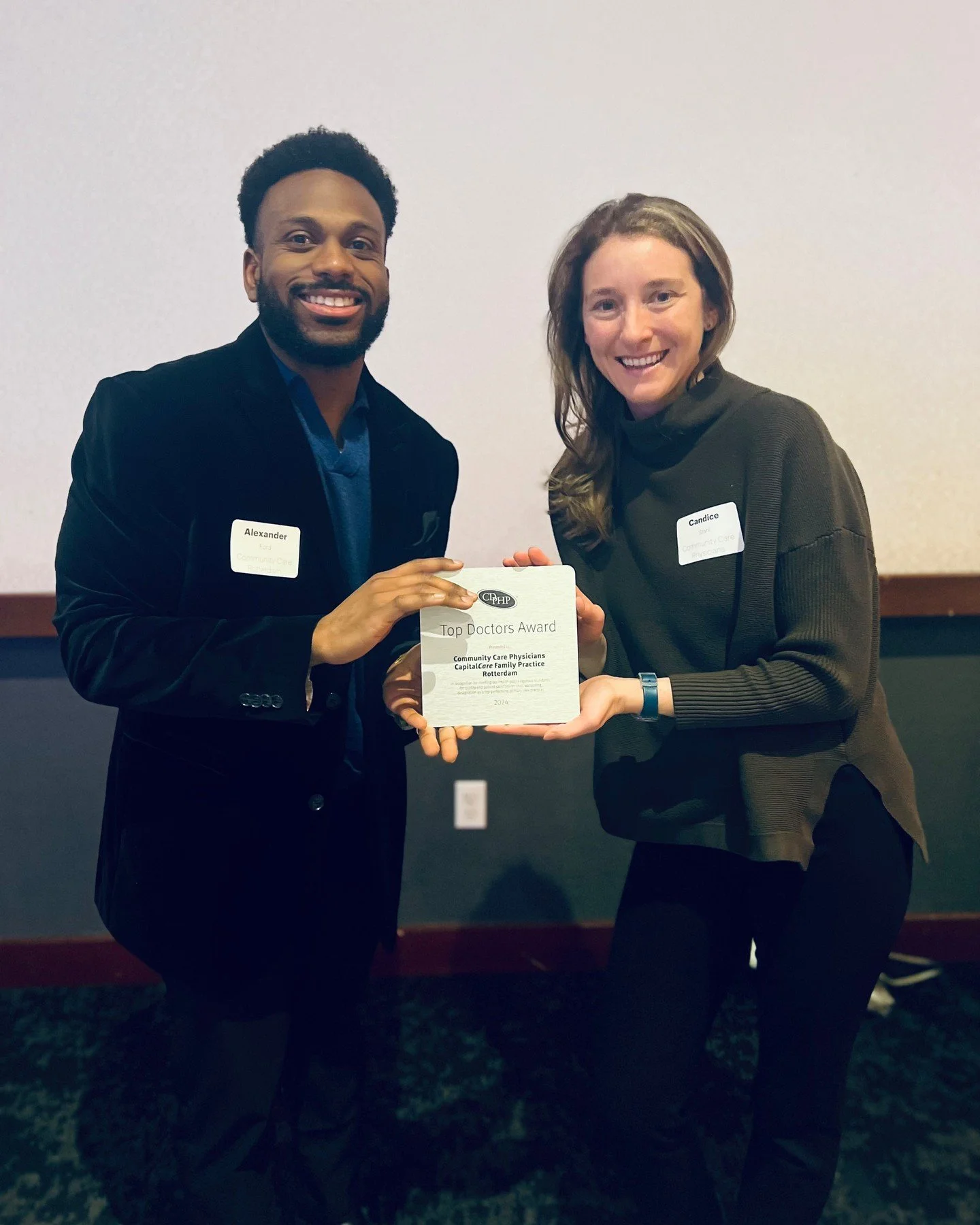 CDPHP Top Doctors and Practices Award Ceremony 2024. Fun celebrating with my friend/colleague Nurse Practitioner @talvo610, big brother Walter Thorne, President of @albanybusinessreview and some of my biggest supporters @kbochs @mfantroyford.🫡🩺#STE