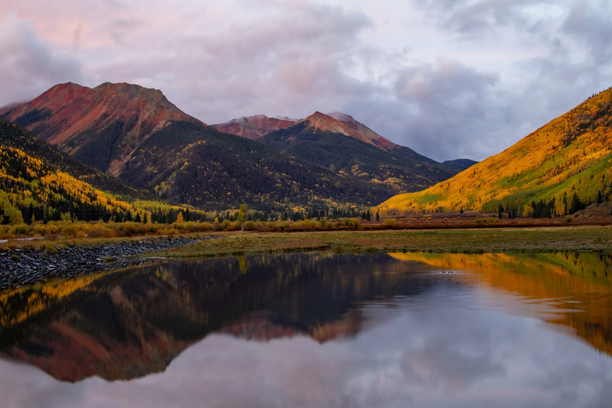 Colorado Mountain Fall Reflections