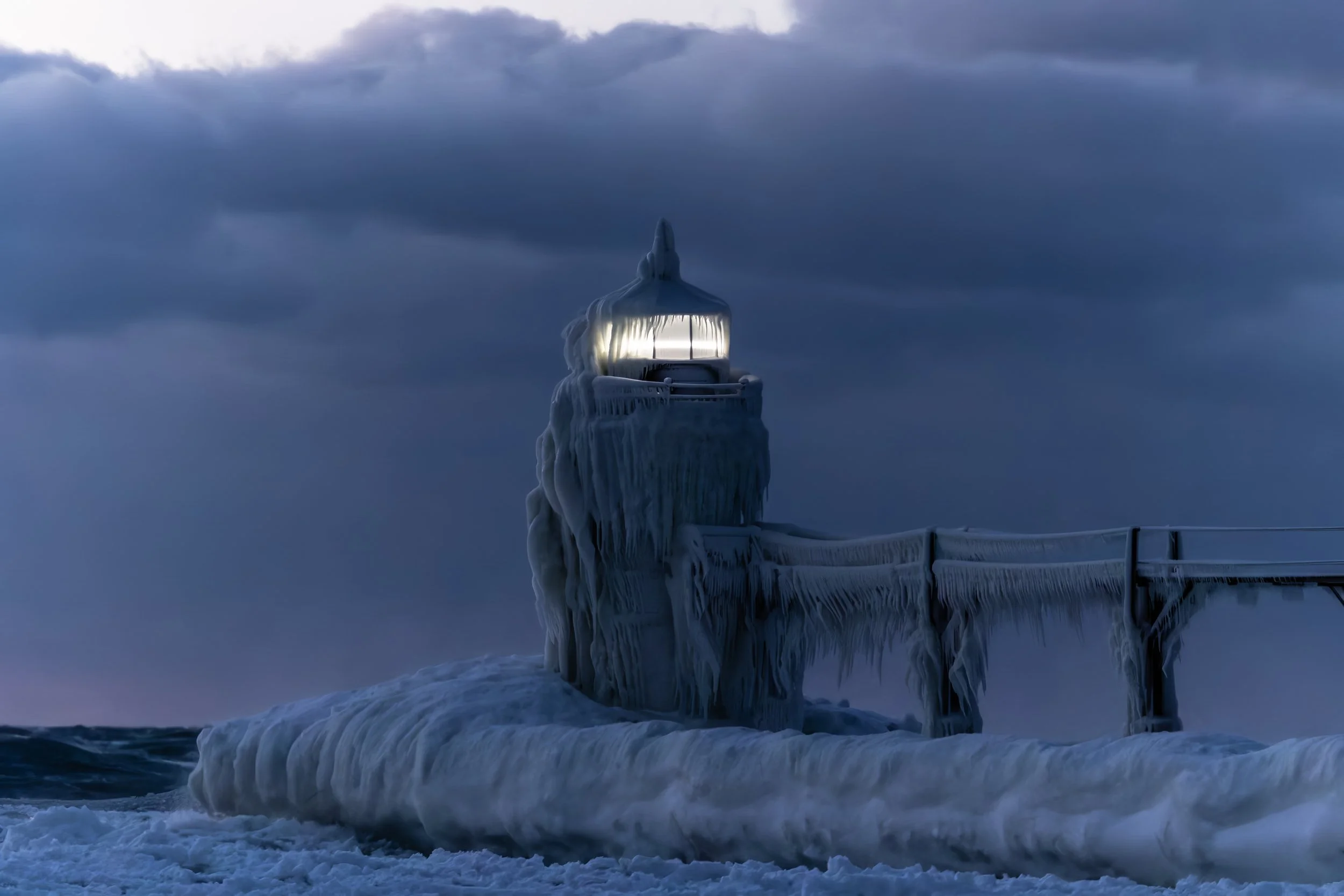 St Joeseph Frozen Lighthouse